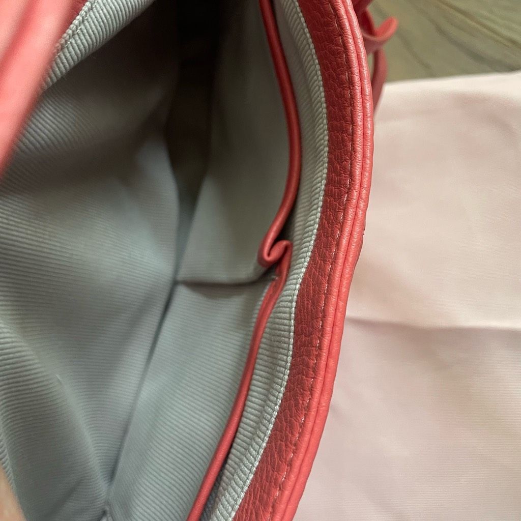 Other Radley London Pebble Leather Shoulder Bag Burnham Beeches Coral Pink Size ONE SIZE - 14 Thumbnail