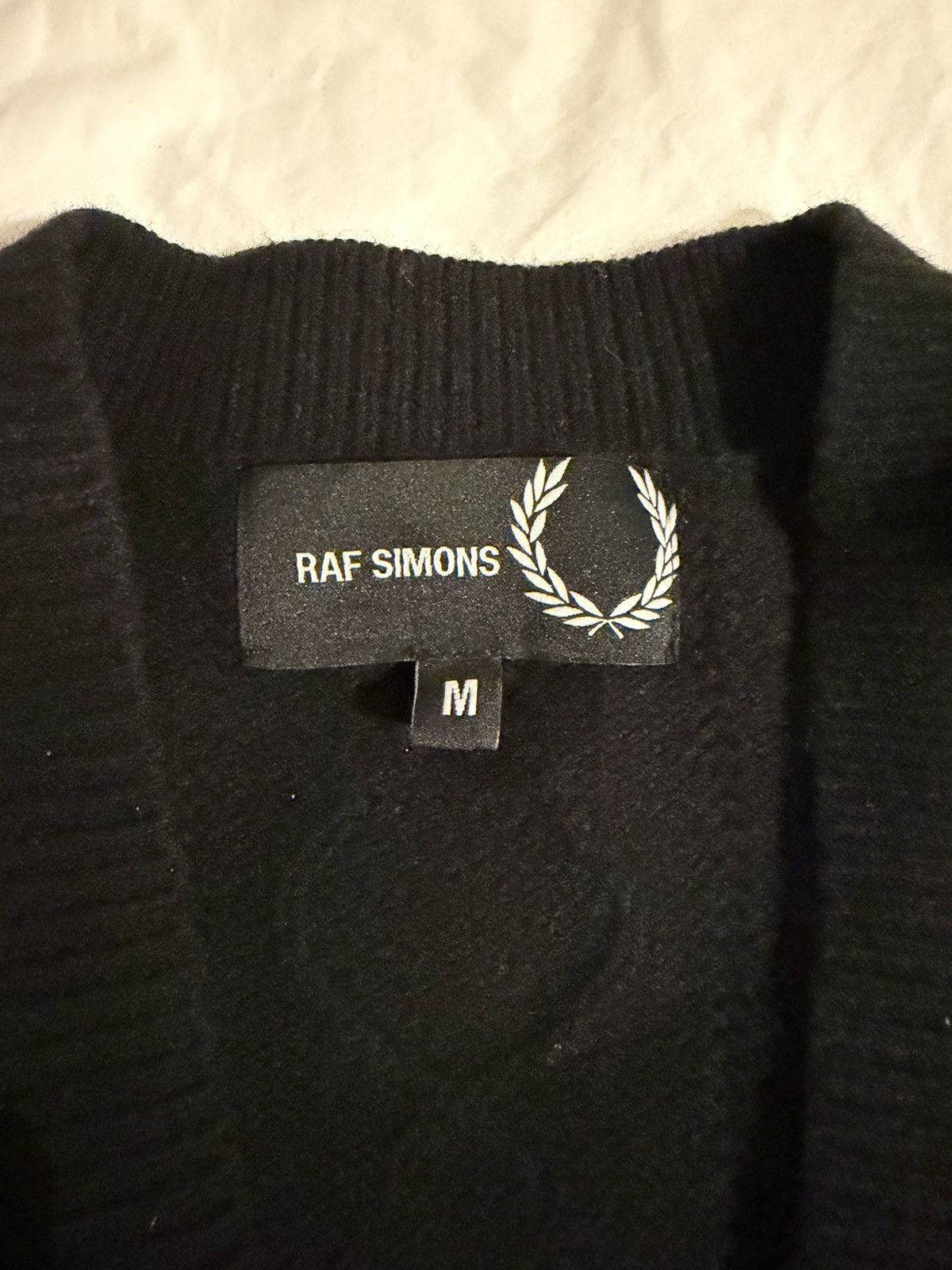 Fred Perry × Raf Simons RARE Raf Simons X Fred Perry Oversized Cardigan Size US M / EU 48-50 / 2 - 7 Thumbnail