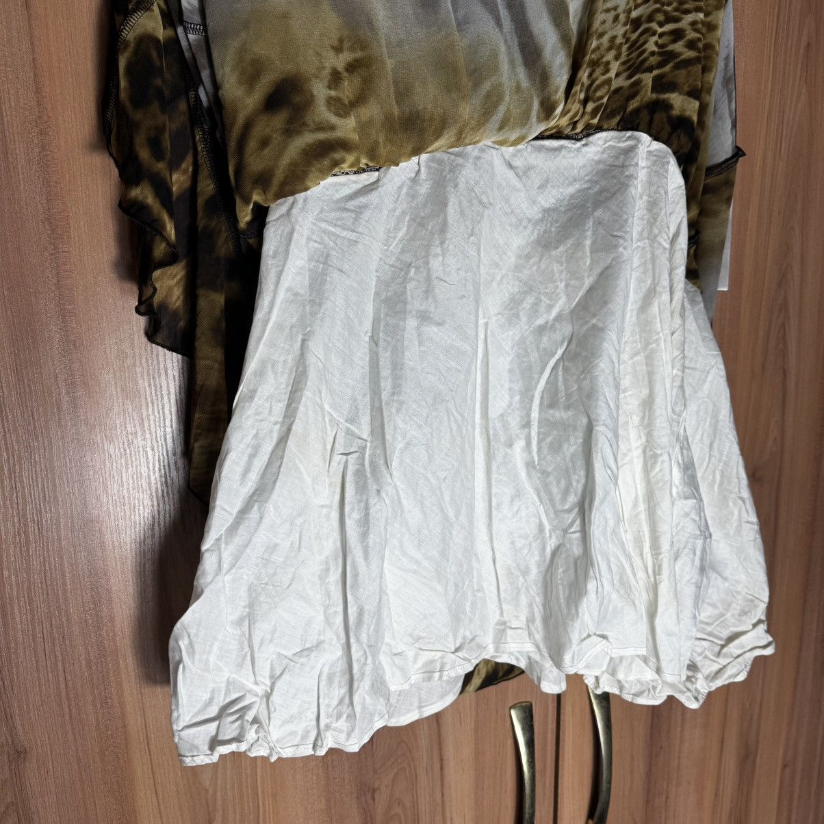 Roberto Cavalli luxury asymmetric roberto cavalli midi dress tiger pattern Size M / US 6-8 / IT 42-44 - 10 Thumbnail