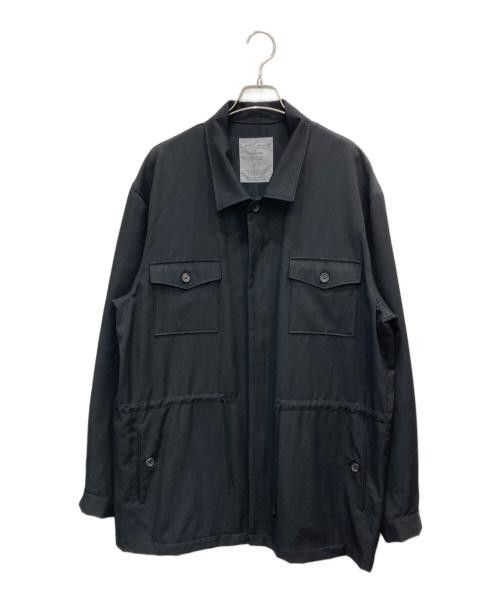 Yohji Yamamoto Yohji Yamamoto pour homme Wool gabardine military jacket Size US M / EU 48-50 / 2 - 1 Thumbnail