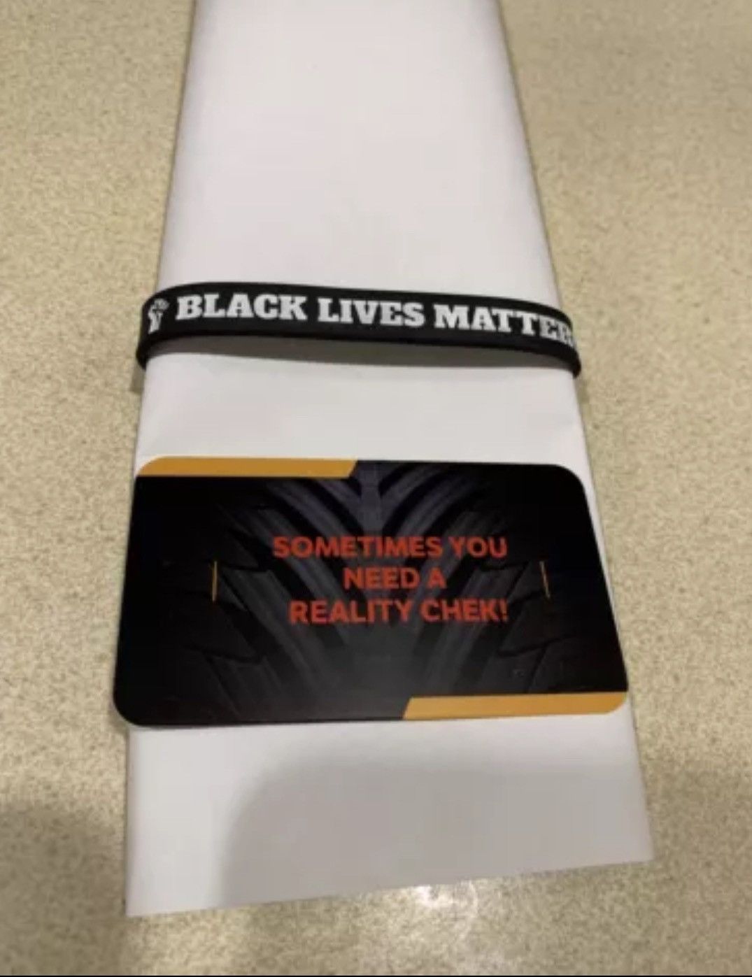 Designer Black Lives Matter Silicone Bracelet Wrist Band Size ONE SIZE - 2 Thumbnail