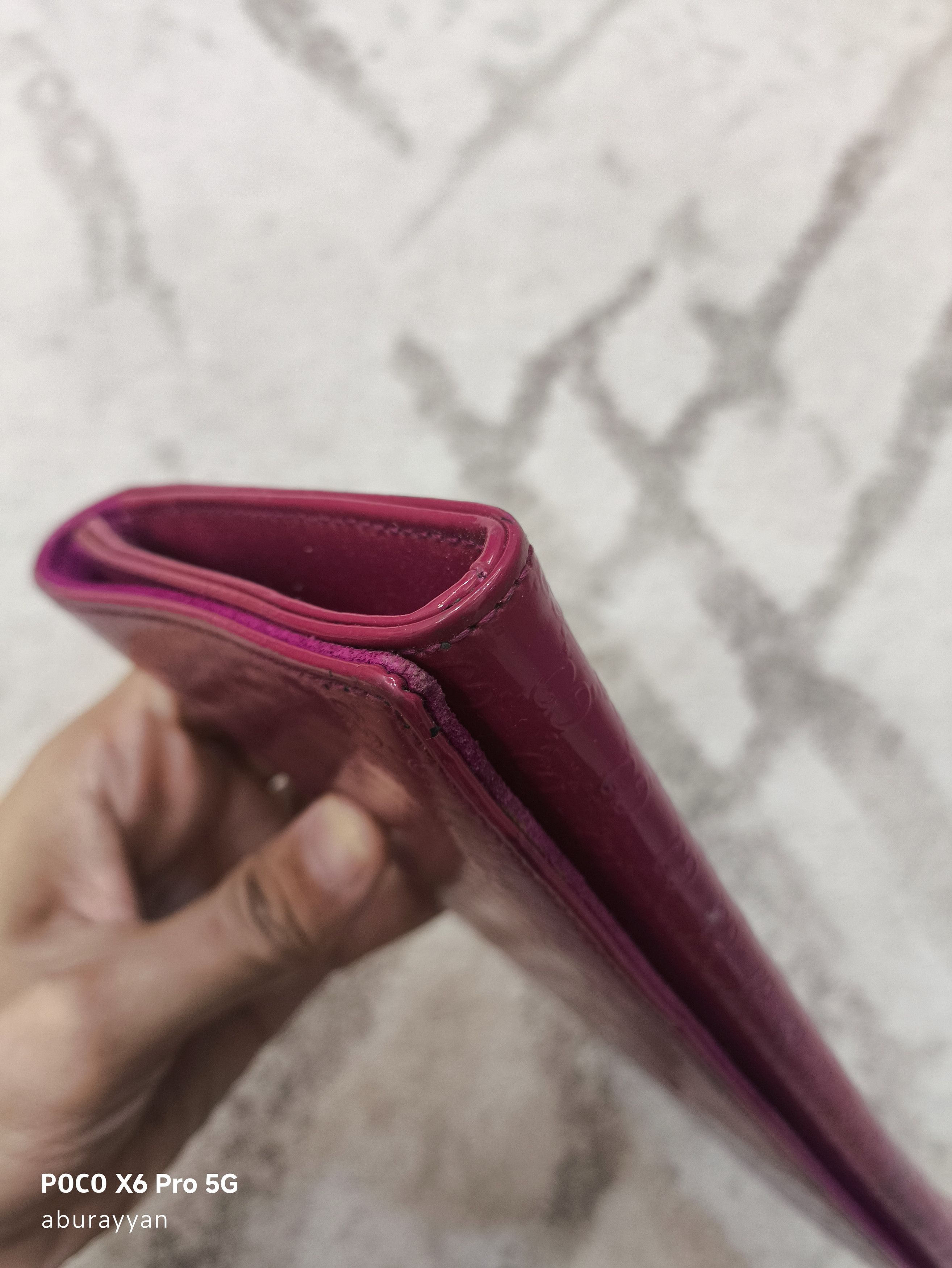 Gucci Gucci Micro Guccissima Pink Patent Leather Clutch Bag Size ONE SIZE - 5 Thumbnail