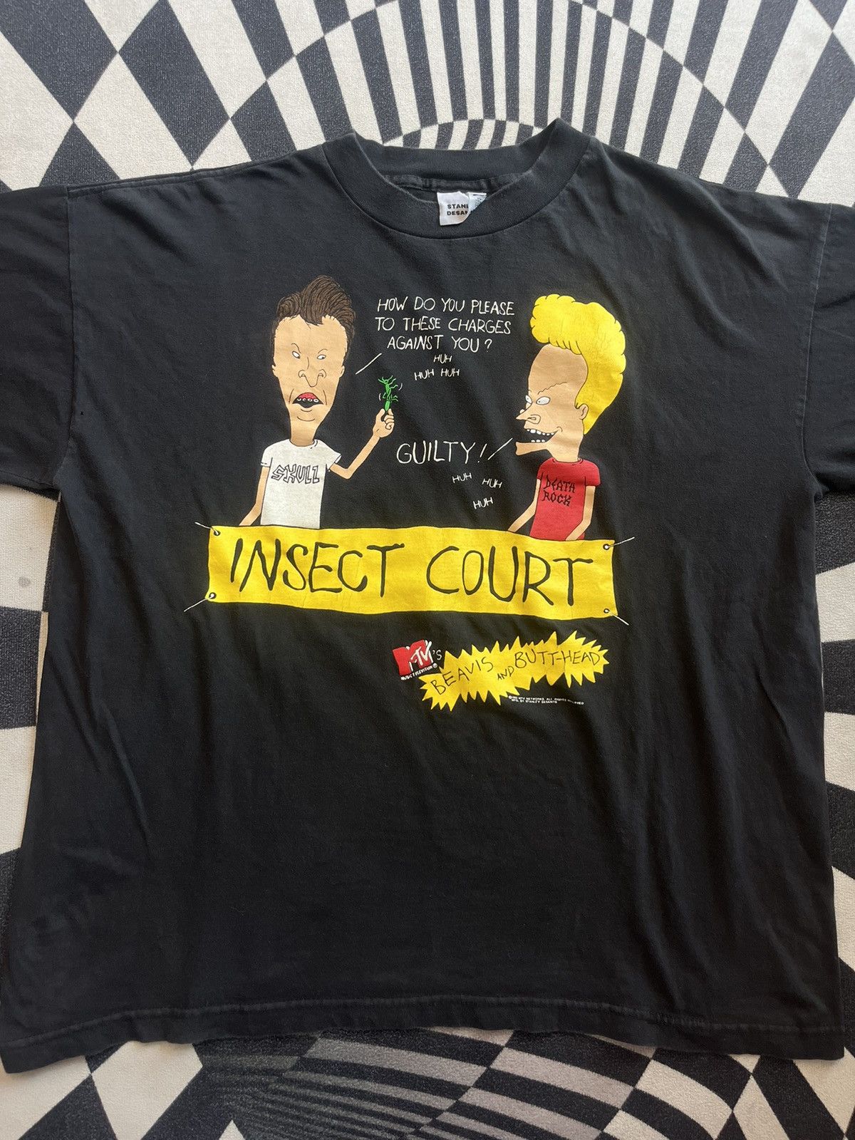 Mtv Vintage MTV Beavis And Butt-Head Insect Court 1993’s Tshirt Size US XL / EU 56 / 4 - 3 Thumbnail