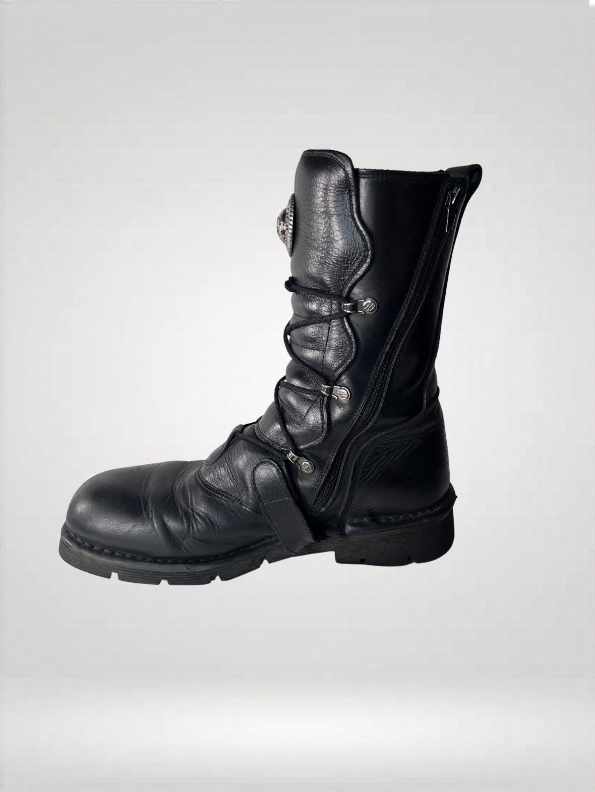 New Rock New Rock Boots - All Black Size US 8 / EU 41 - 1 Thumbnail