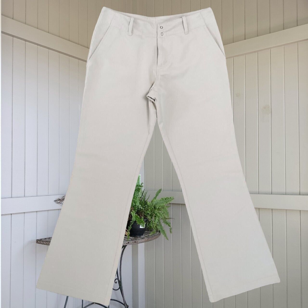 Kathmandu Kathmandu Pants Beige Bootcut Flare Hiking Outdoors Size 10 Size 28" / US 6 / IT 42 - 1 Thumbnail