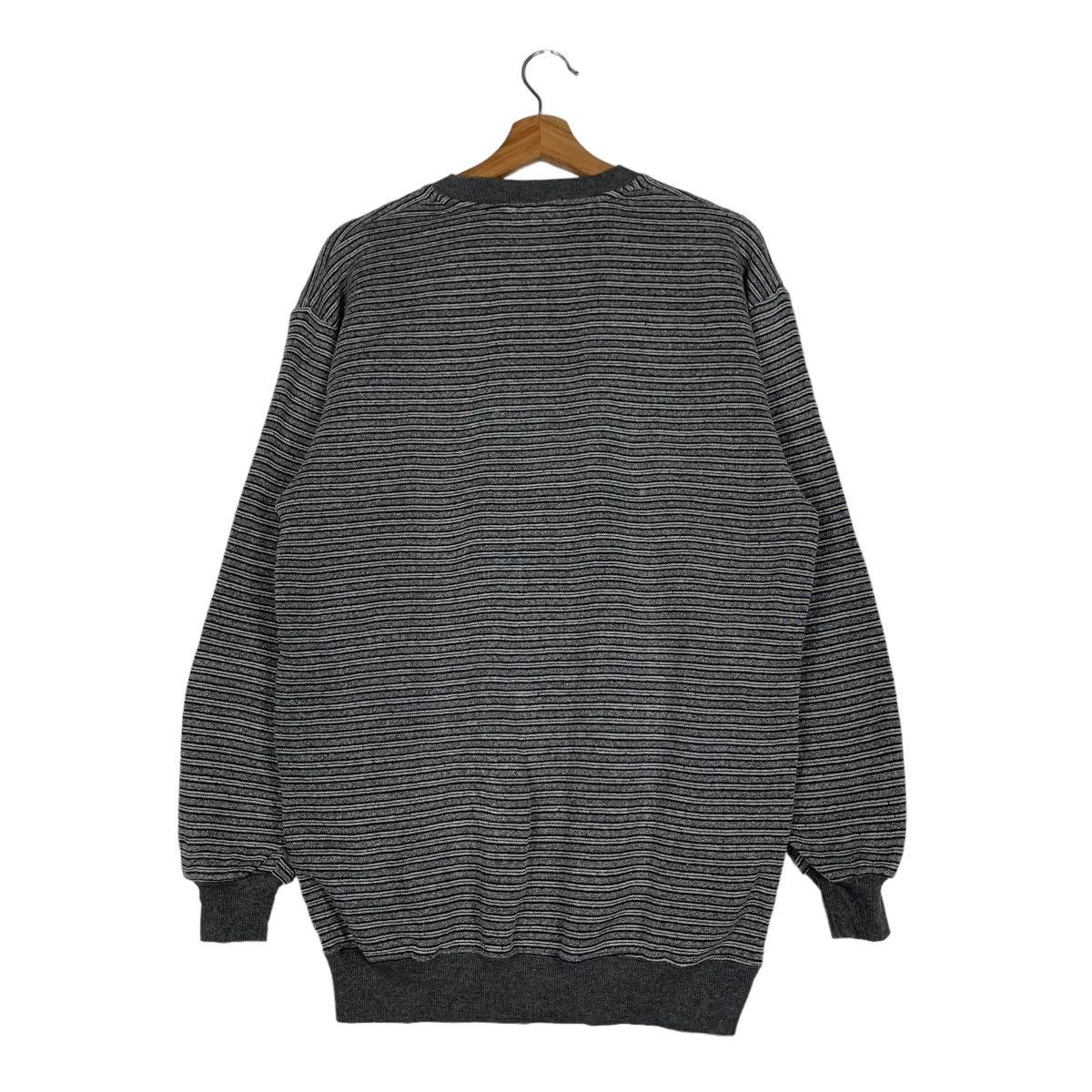 Ellesse ELLESSE Striped Crewneck Sweatshirts #0816-C37 Size US M / EU 48-50 / 2 - 7 Thumbnail