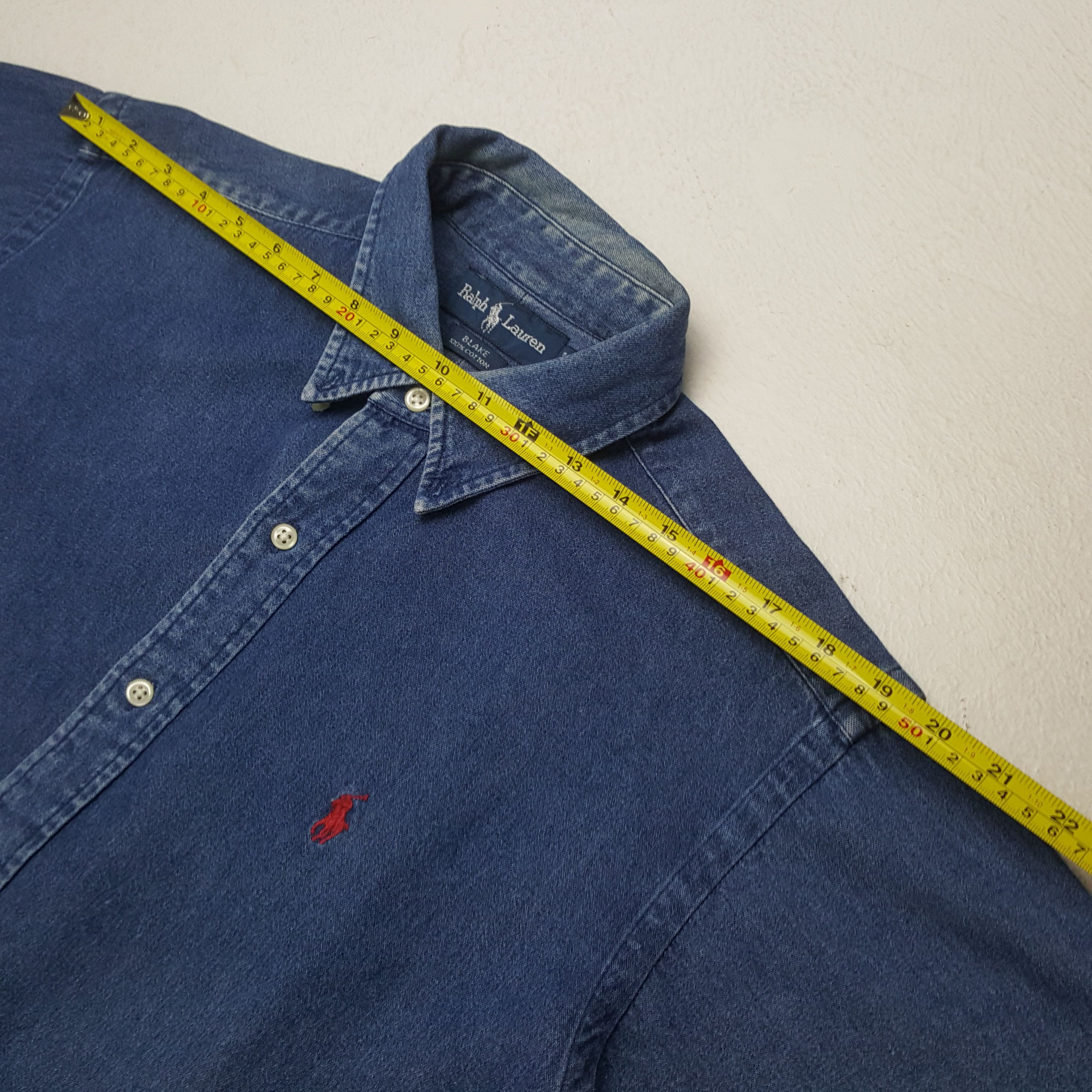 Ralph Lauren RALPH LAUREN Fashion Brand Small Logo Shirt 31 Size US XL / EU 56 / 4 - 5 Thumbnail