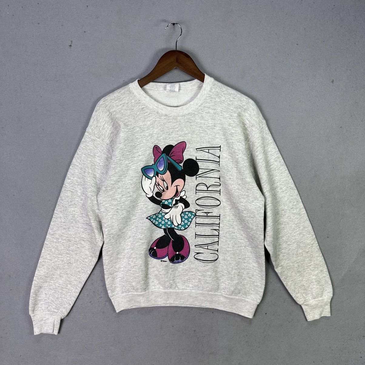 Vintage Vintage Minnie Mouse Velva Sheen Sweatshirt Made in USA Size US M / EU 48-50 / 2 - 1 Thumbnail