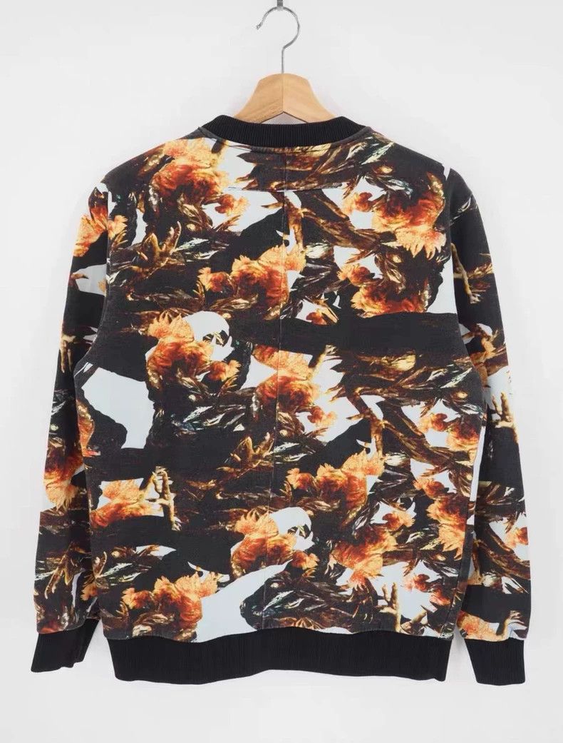 Givenchy Givenchy 16SS Black Floral Sweatshirt, S size Size US S / EU 44-46 / 1 - 2 Thumbnail