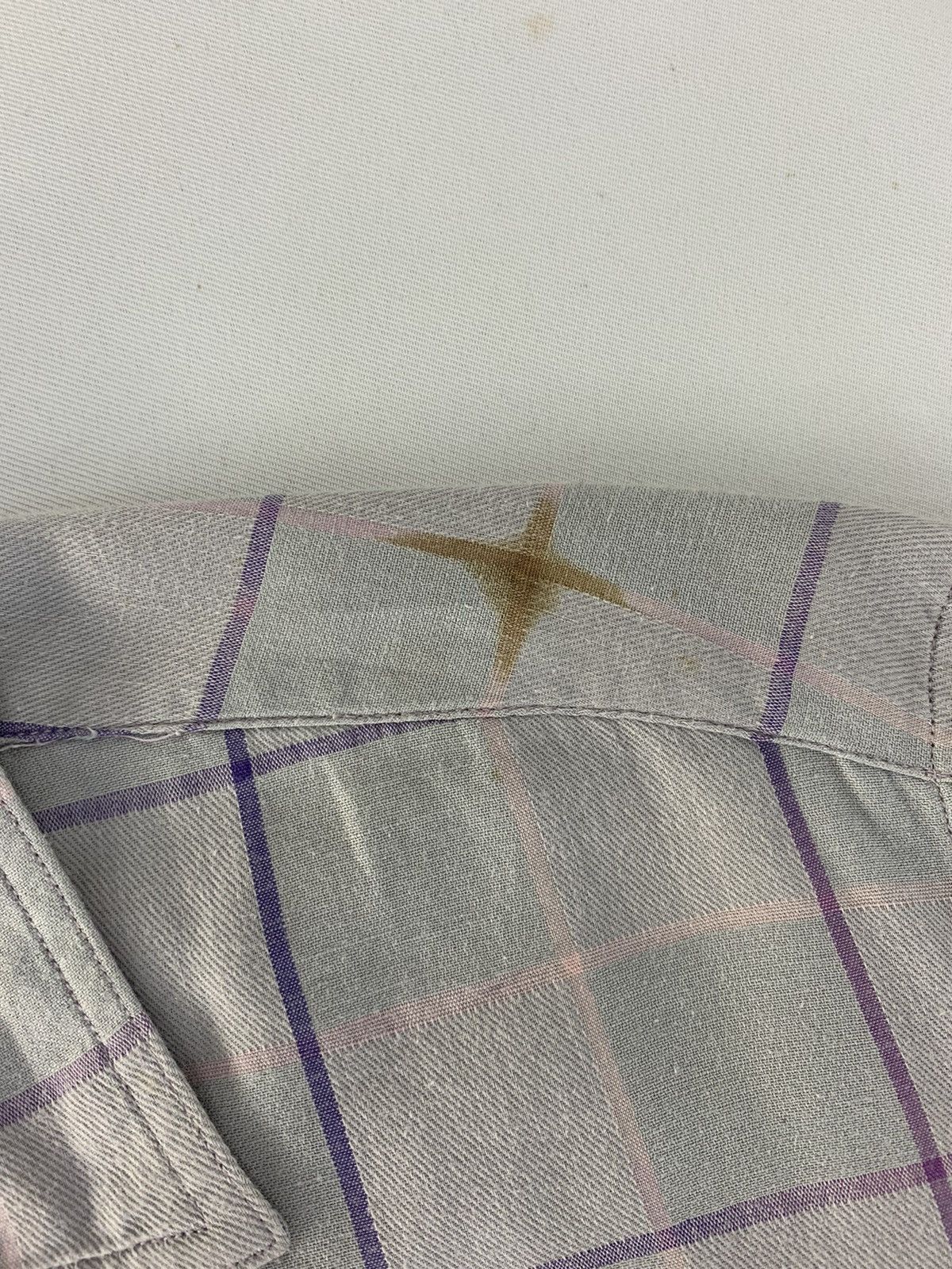 Yves Saint Laurent Vintage YSL Saint Laurent Menswear Checked Button Up Shirt Size US M / EU 48-50 / 2 - 12 Thumbnail