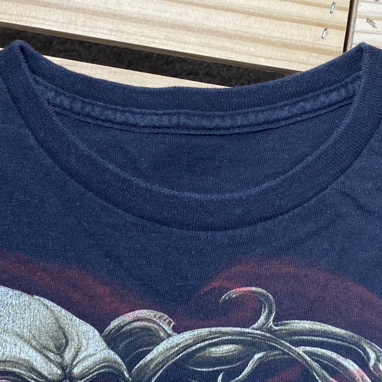 Other Flaming Skulls Black Y2K Tee Size Large Size US L / EU 52-54 / 3 - 3 Thumbnail