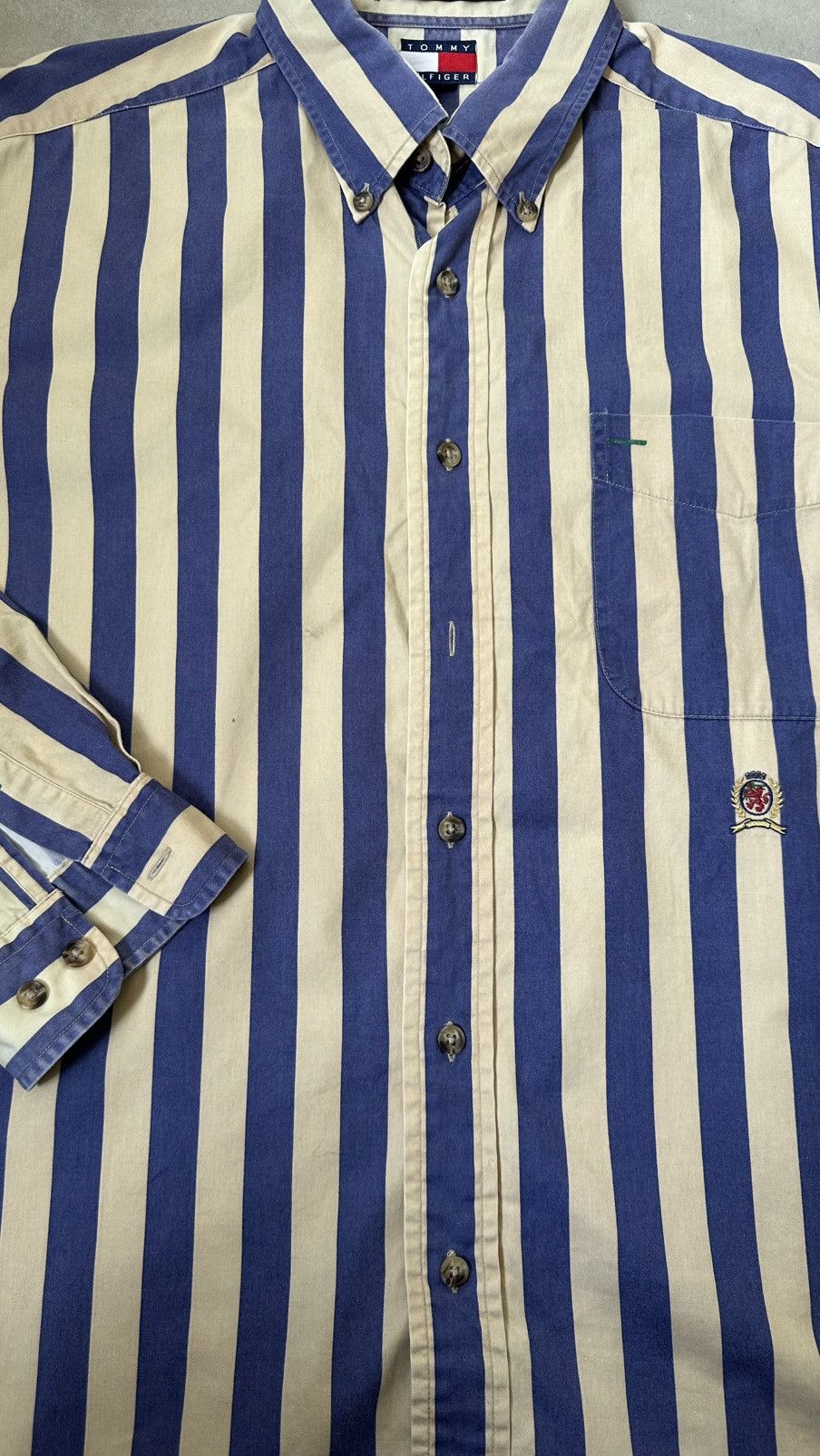 Tommy Hilfiger VINTAGE TOMMY HILFIGER STRIPES SHIRT Size US XL / EU 56 / 4 - 2 Thumbnail