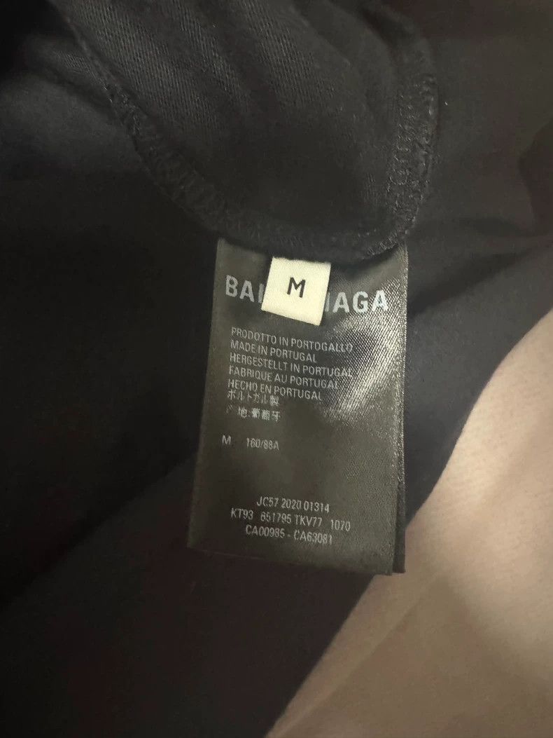 Balenciaga Balenciaga Letter Print Crew Neck Short Sleeve T-Shirt Loo Size US M / EU 48-50 / 2 - 5 Thumbnail