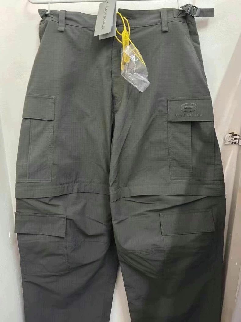 Balenciaga Balenciaga size XS Military Green Removable Ripped Cargo W Size US 27 - 1 Thumbnail