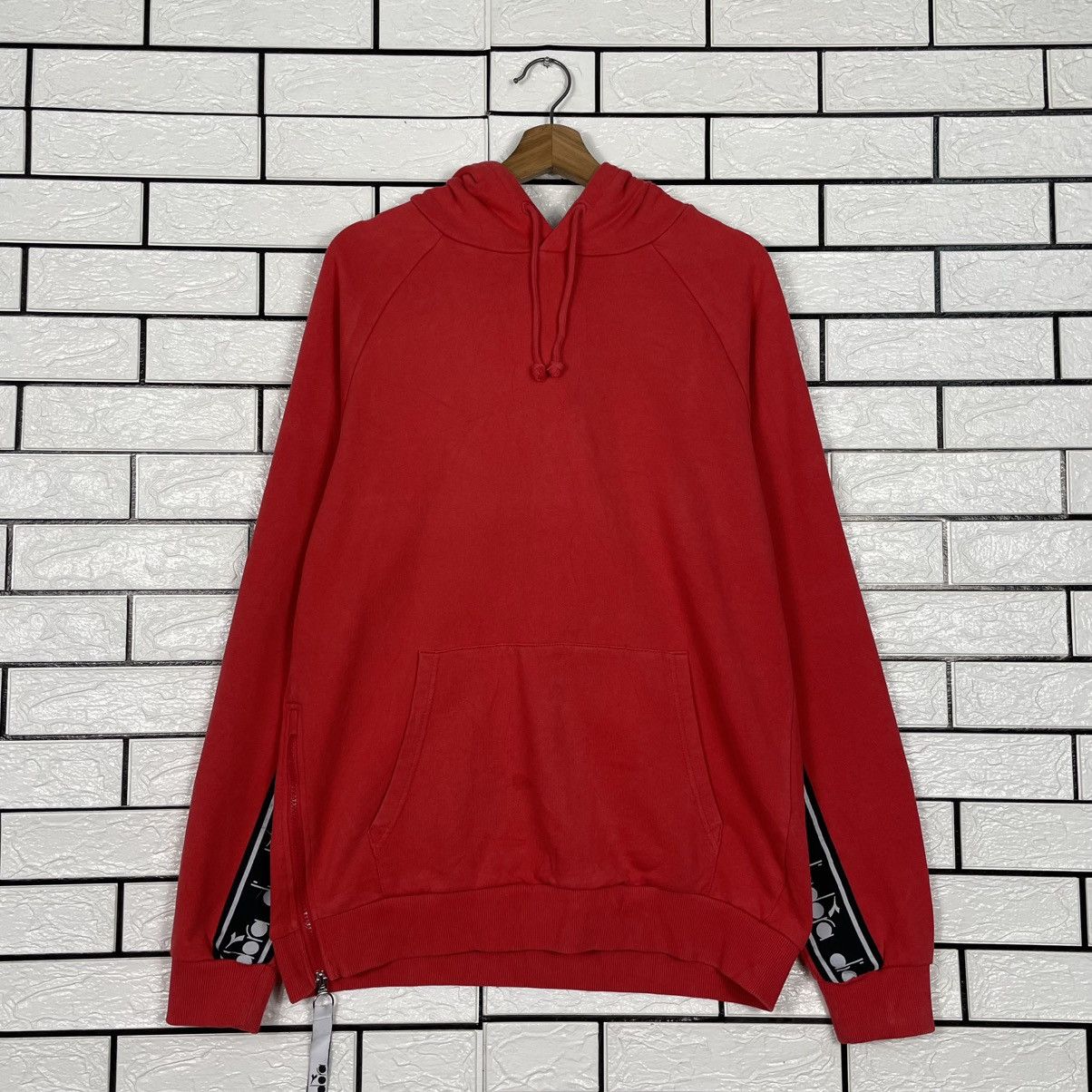Diadora Diadora Red Pullover Hoodie Size US M / EU 48-50 / 2 - 10 Thumbnail