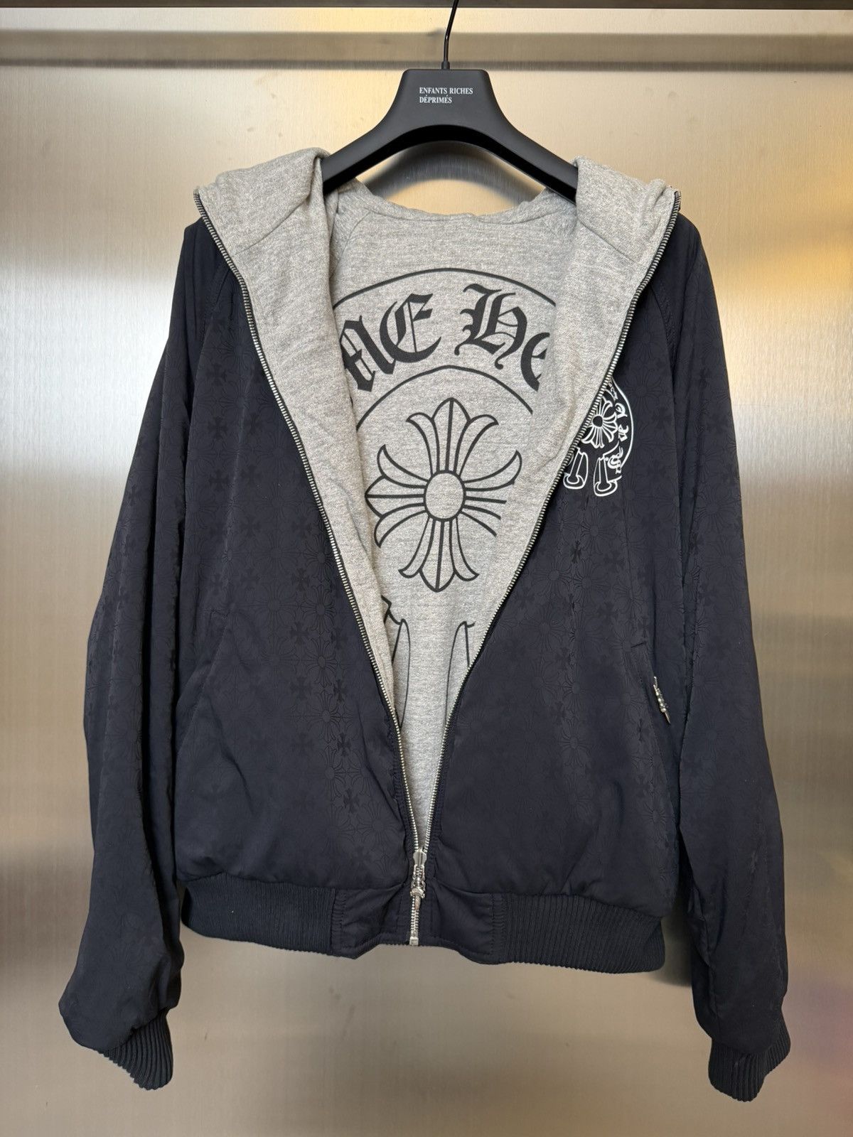 Chrome Hearts Chrome Hearts G.E.D monogram reversible jacket Size US M / EU 48-50 / 2 - 2 Thumbnail