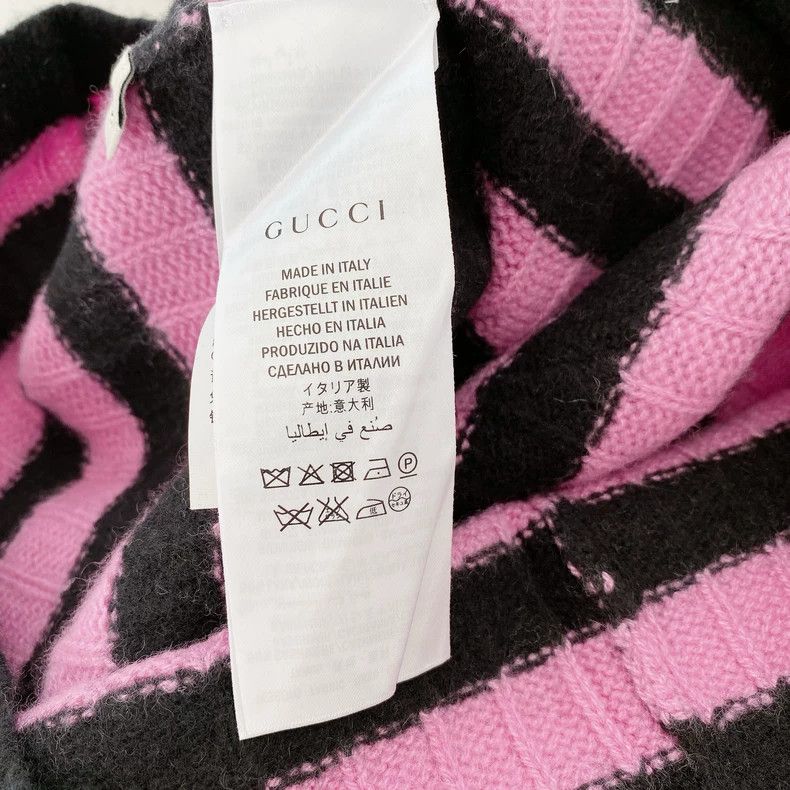 Gucci Gucci Kitten embroidered cashmere knitwear sweater Size S / US 4 / IT 40 - 7 Thumbnail