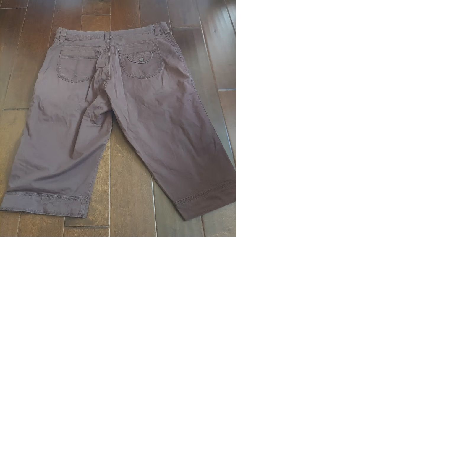 Lee Lee Cargo Shorts Mens Brown Size M Regular Cotton Spandex Solid Button Casual Travel Outdoor Summer 80s? Size US 31 - 11 Thumbnail