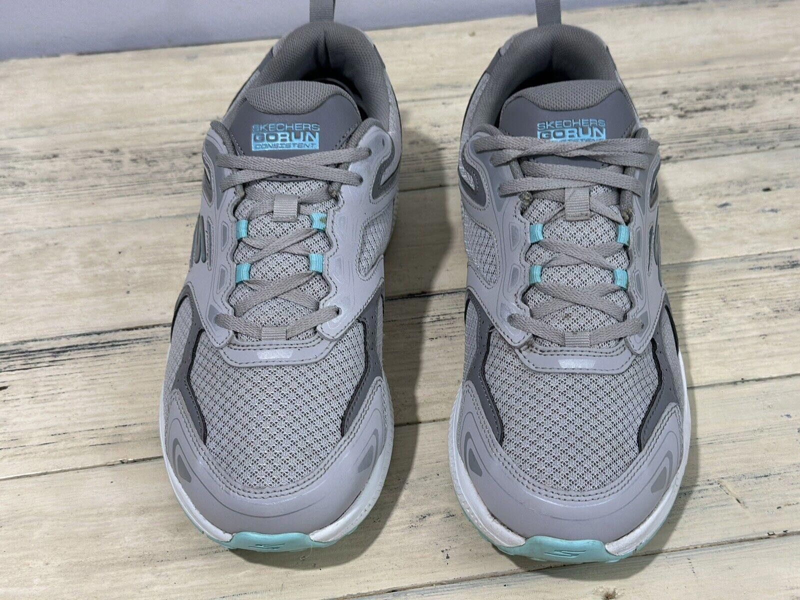 SKECHERS Skechers Go Run Consistent Gray Mesh Sneakers Womans Size 11 Size US 11 / IT 41 - 4 Thumbnail