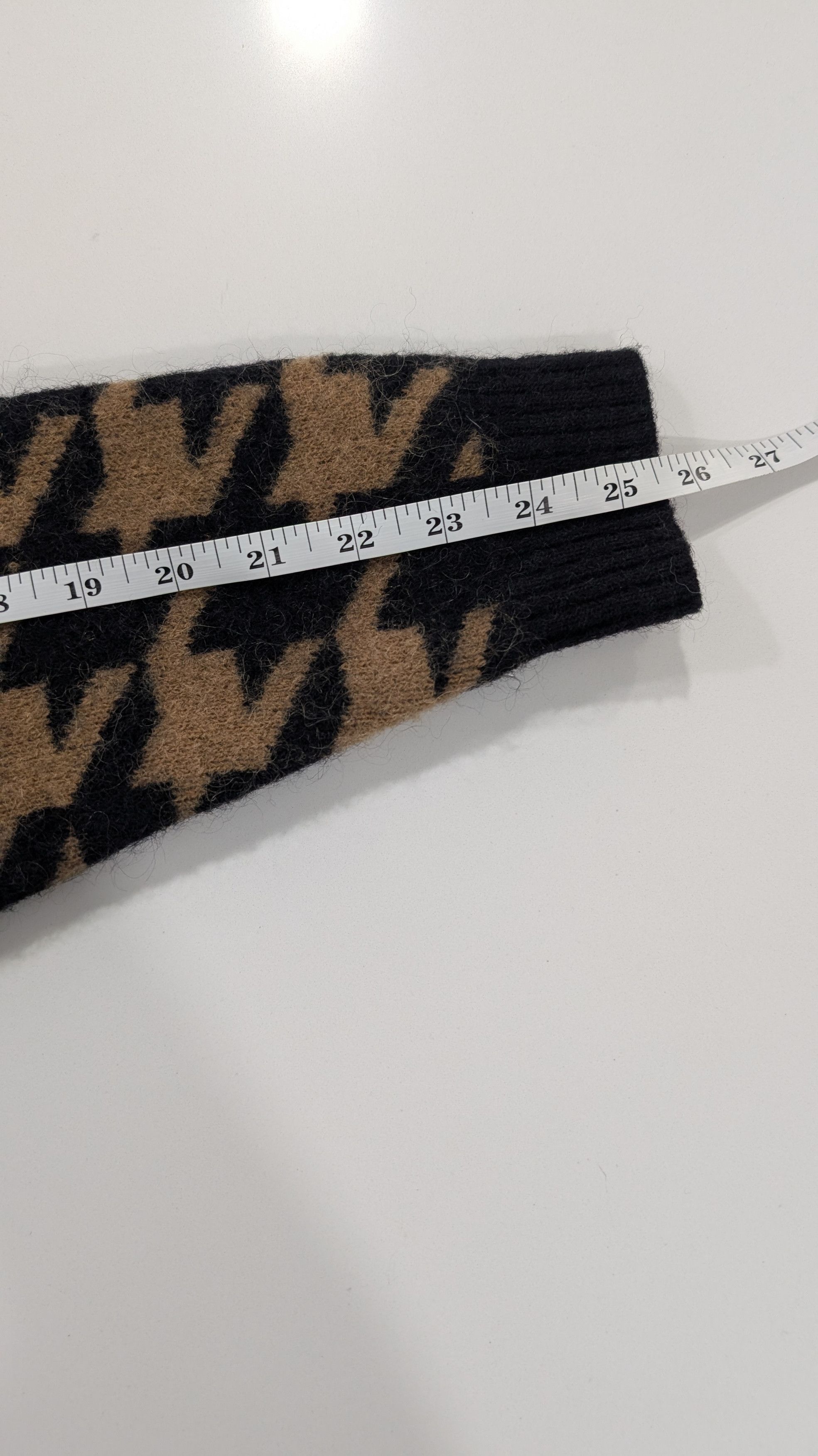 Percival Percival Houndstooth Knit Rugby Mohair Size Small Size US S / EU 44-46 / 1 - 11 Thumbnail