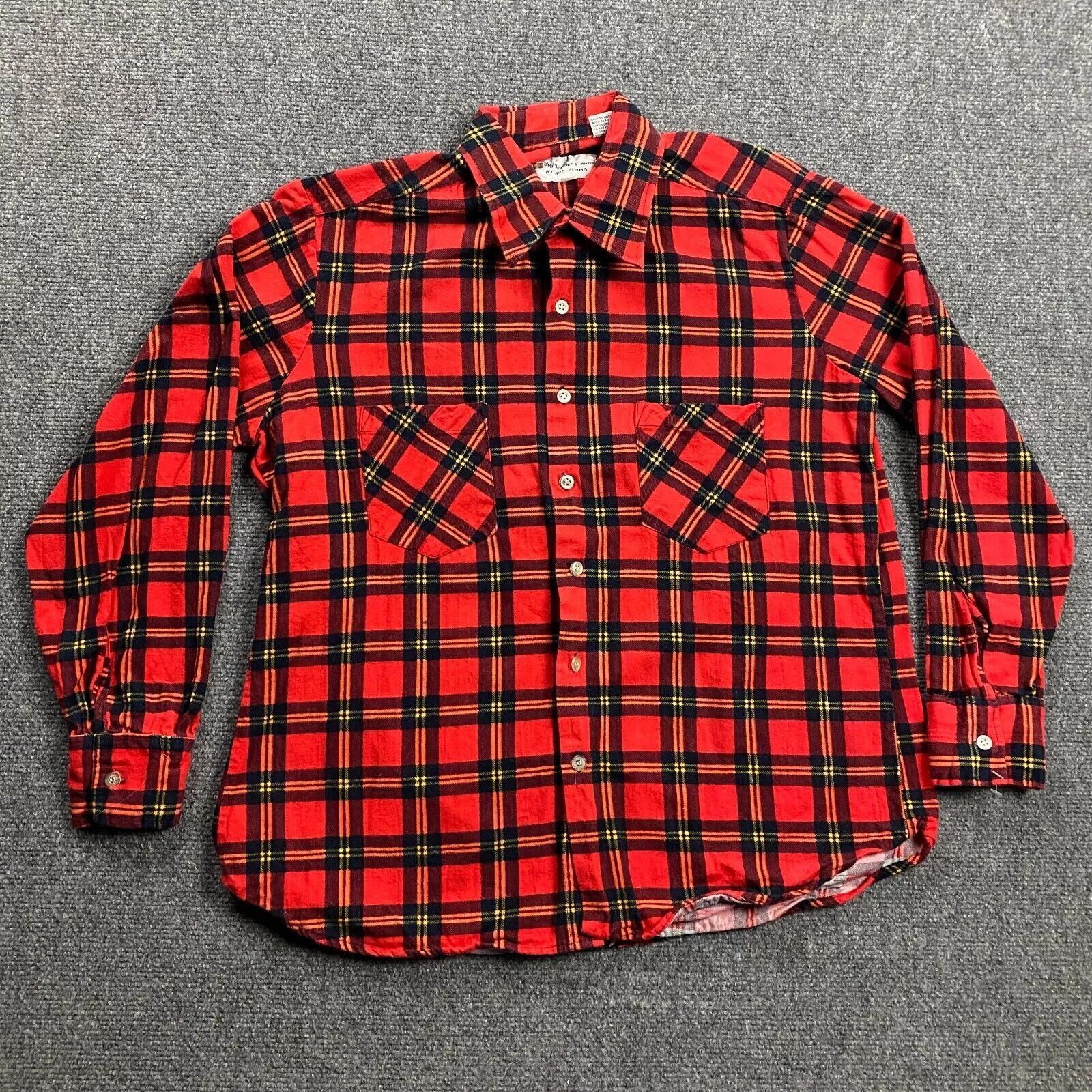 Other The Highlander Flannel Shirt Men's Large Check Button Up L Size US L / EU 52-54 / 3 - 1 Thumbnail