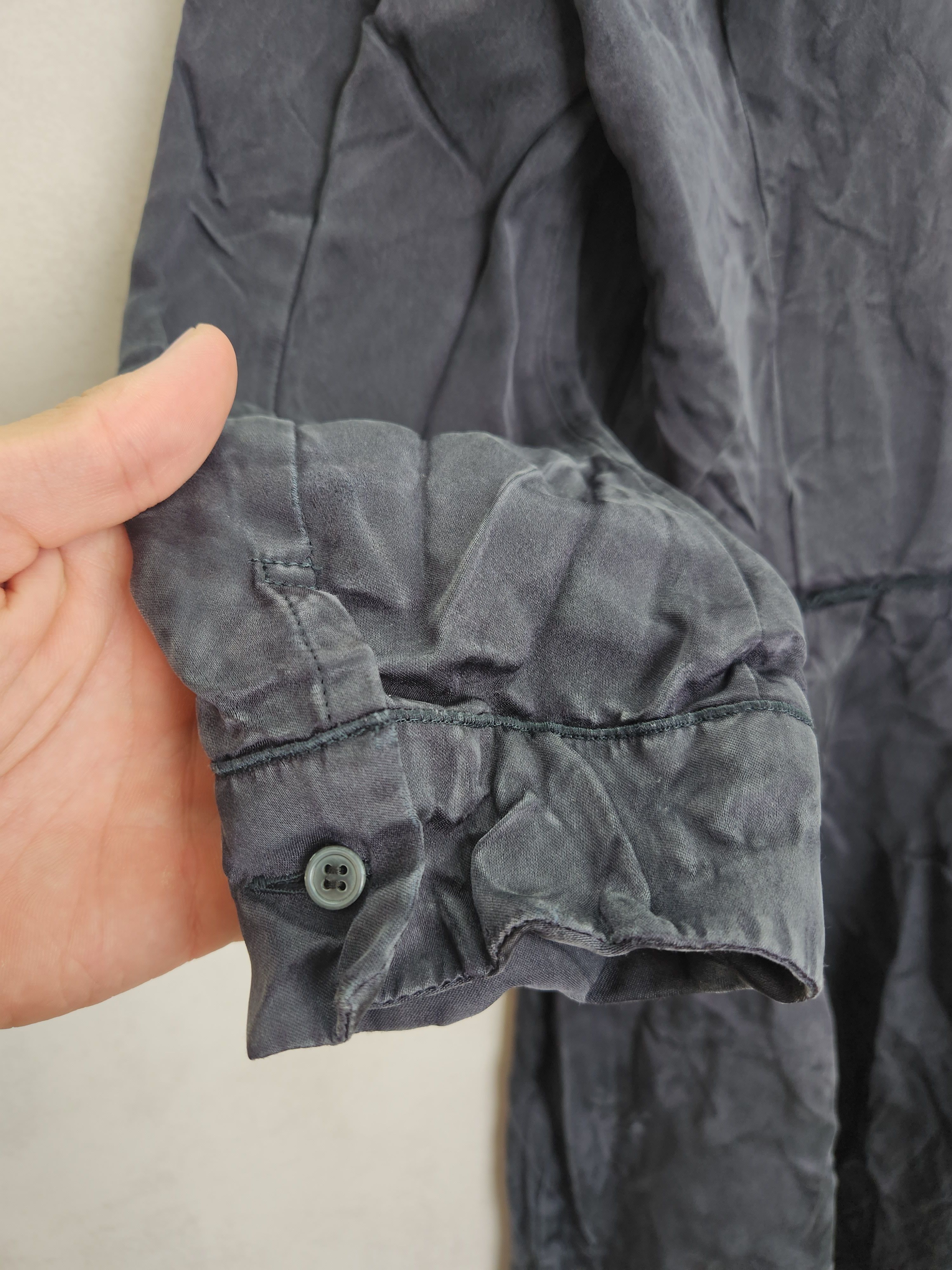 Jil Sander Jil sander navy dress button ups size 38 Size M / US 6-8 / IT 42-44 - 7 Thumbnail