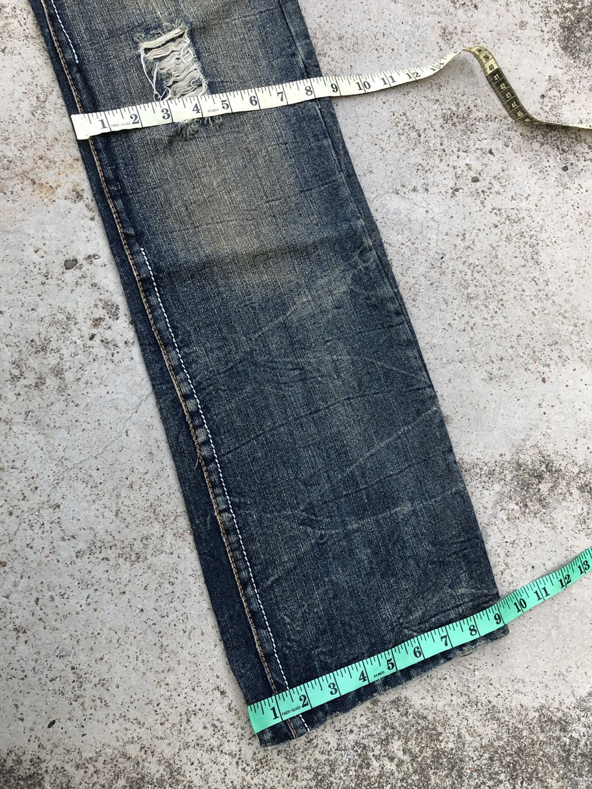 Other BOOTCUT RUSTY DISTRESSED DENIM Size US 30 / EU 46 - 13 Thumbnail