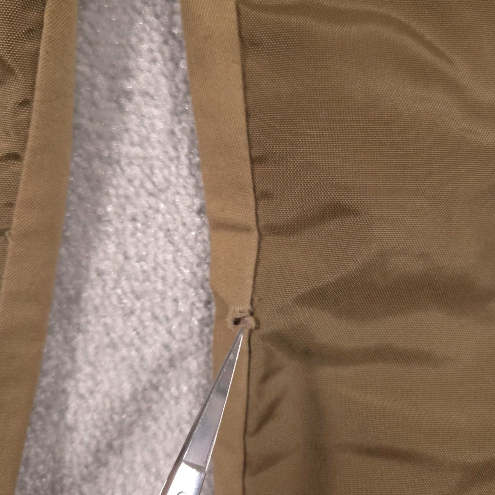 Vintage Bob Allen Pants Mens 32x30 Beige Canvas Workwear Upland Field Ankle Zip Pockets Regular Front Flat Front Zip Mens Beige Canvas Trousers Size US 32 / EU 48 - 6 Thumbnail