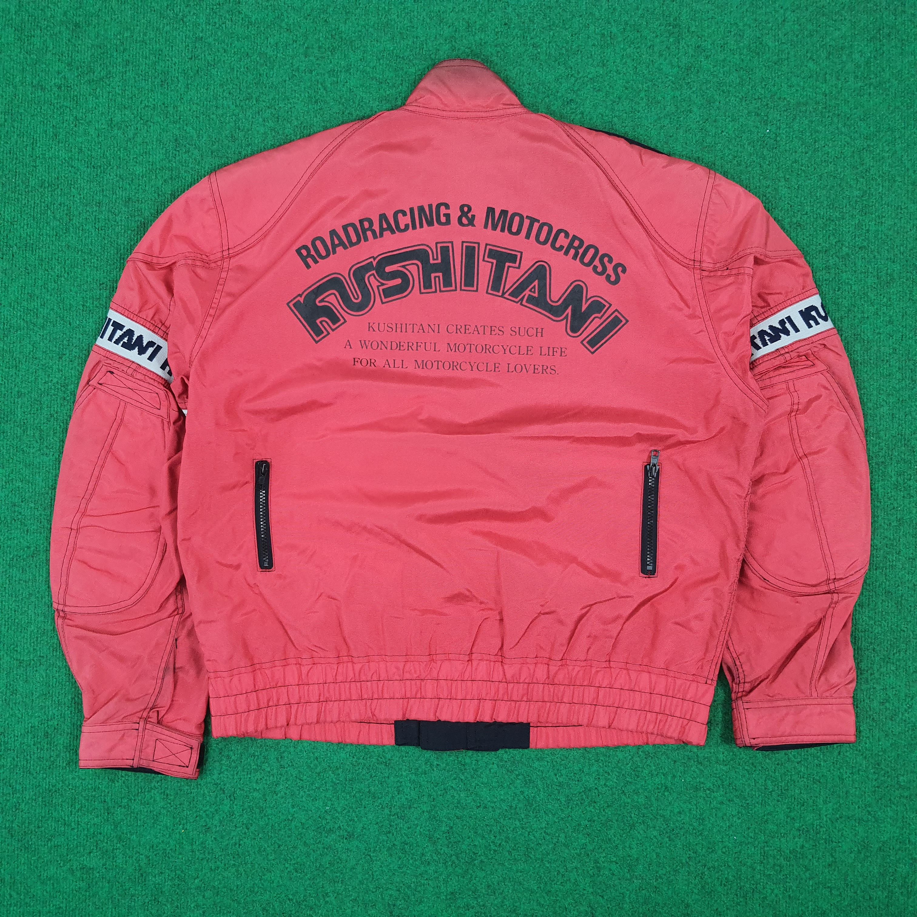 Japanese Brand × Vintage Vintage Kushitani Roadracing & Motorcross Biker Jacket Size US L / EU 52-54 / 3 - 1 Thumbnail