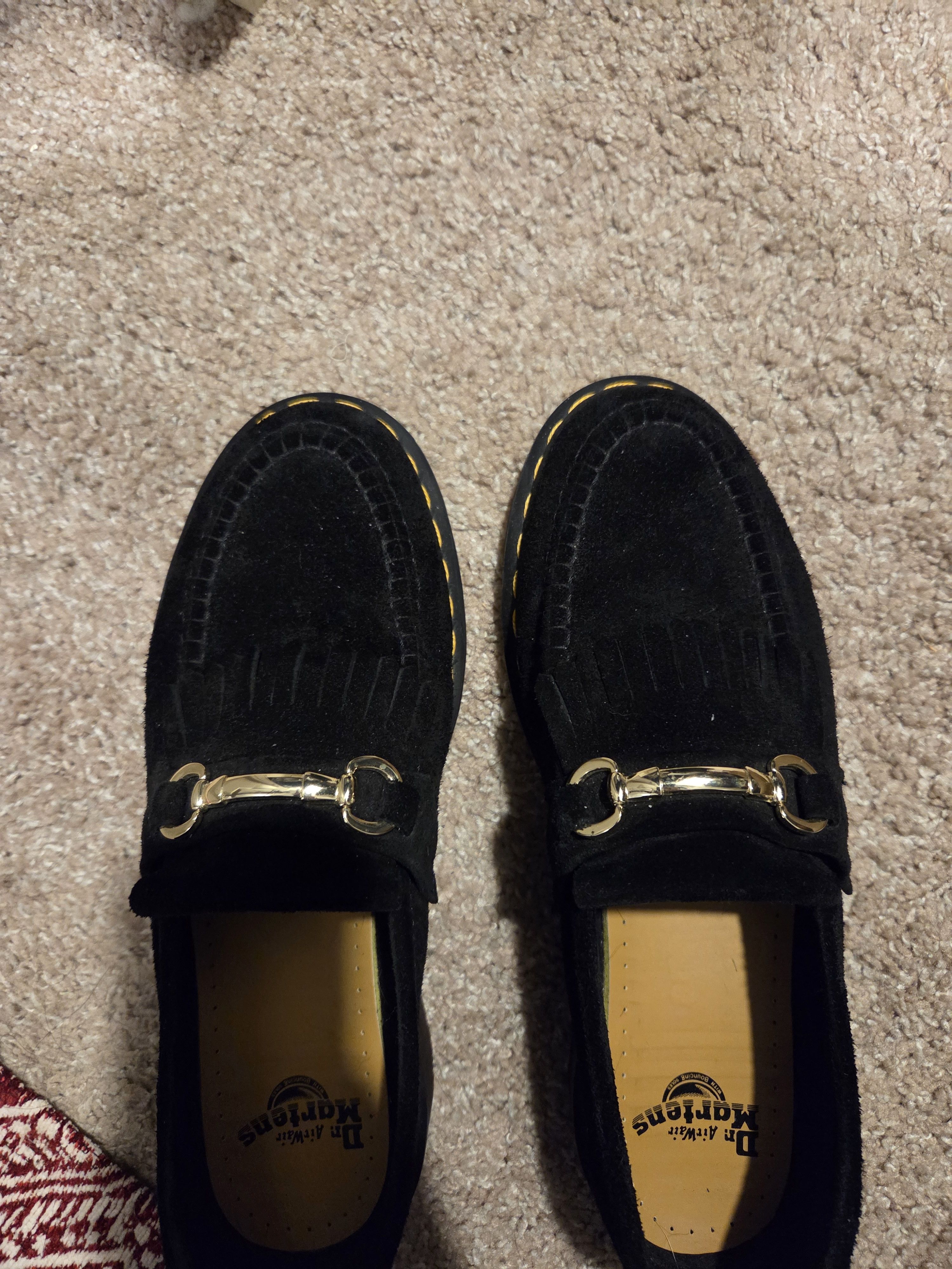 Dr. Martens Suede Loafers Size US 10 / EU 43 - 9 Thumbnail