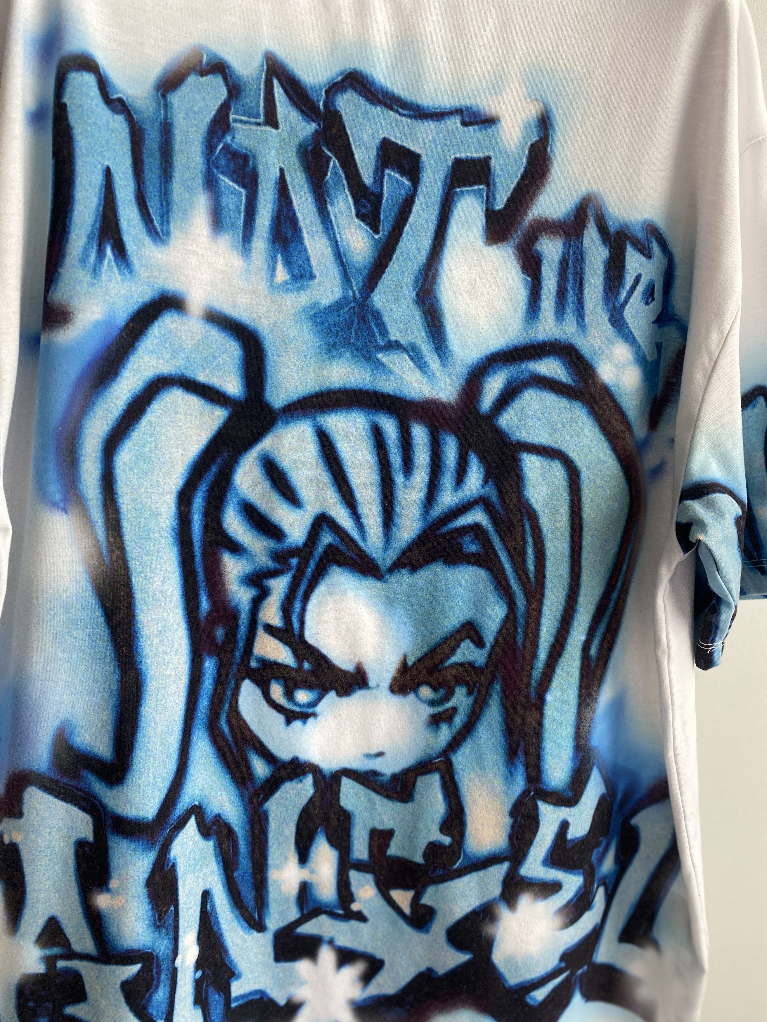 Affliction × Jaded London Jaded London anime graffiti alternative t-shirt tee Size XS / US 0-2 / IT 36-38 - 2 Thumbnail