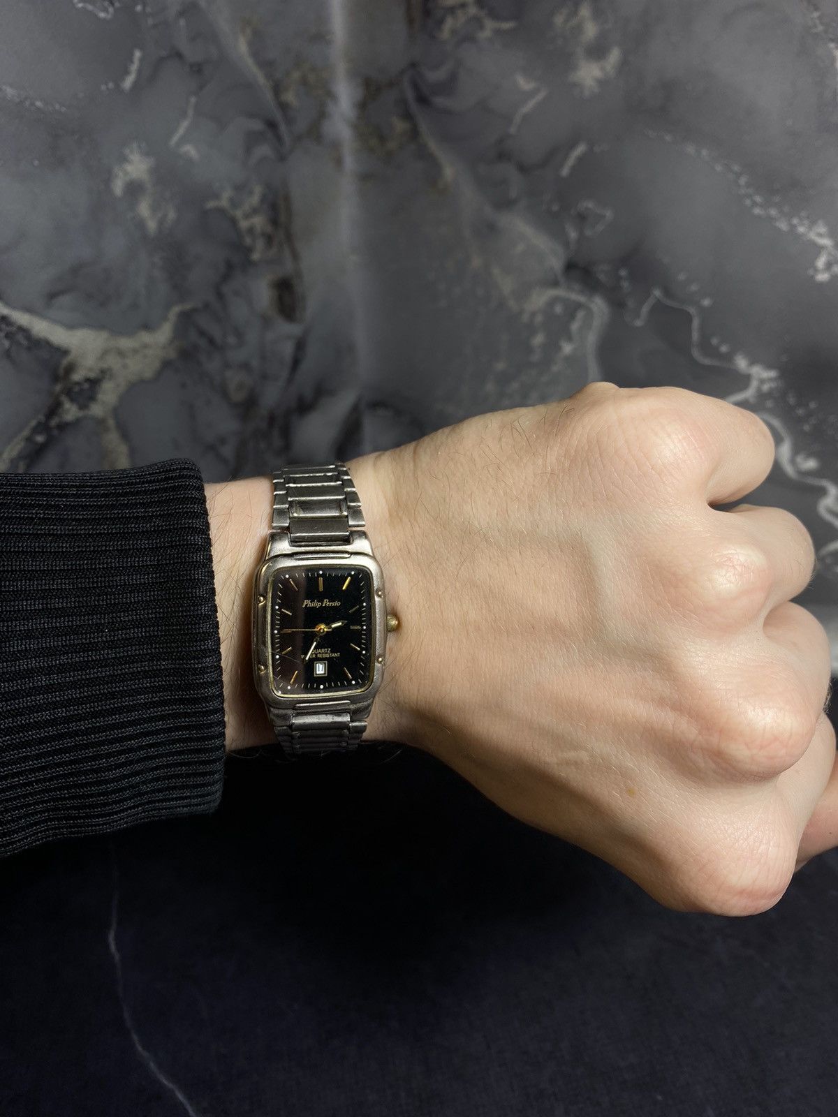 Vintage Retro Philip Persio Vintage Quartz Watch Japanese Brand Size ONE SIZE - 1 Thumbnail