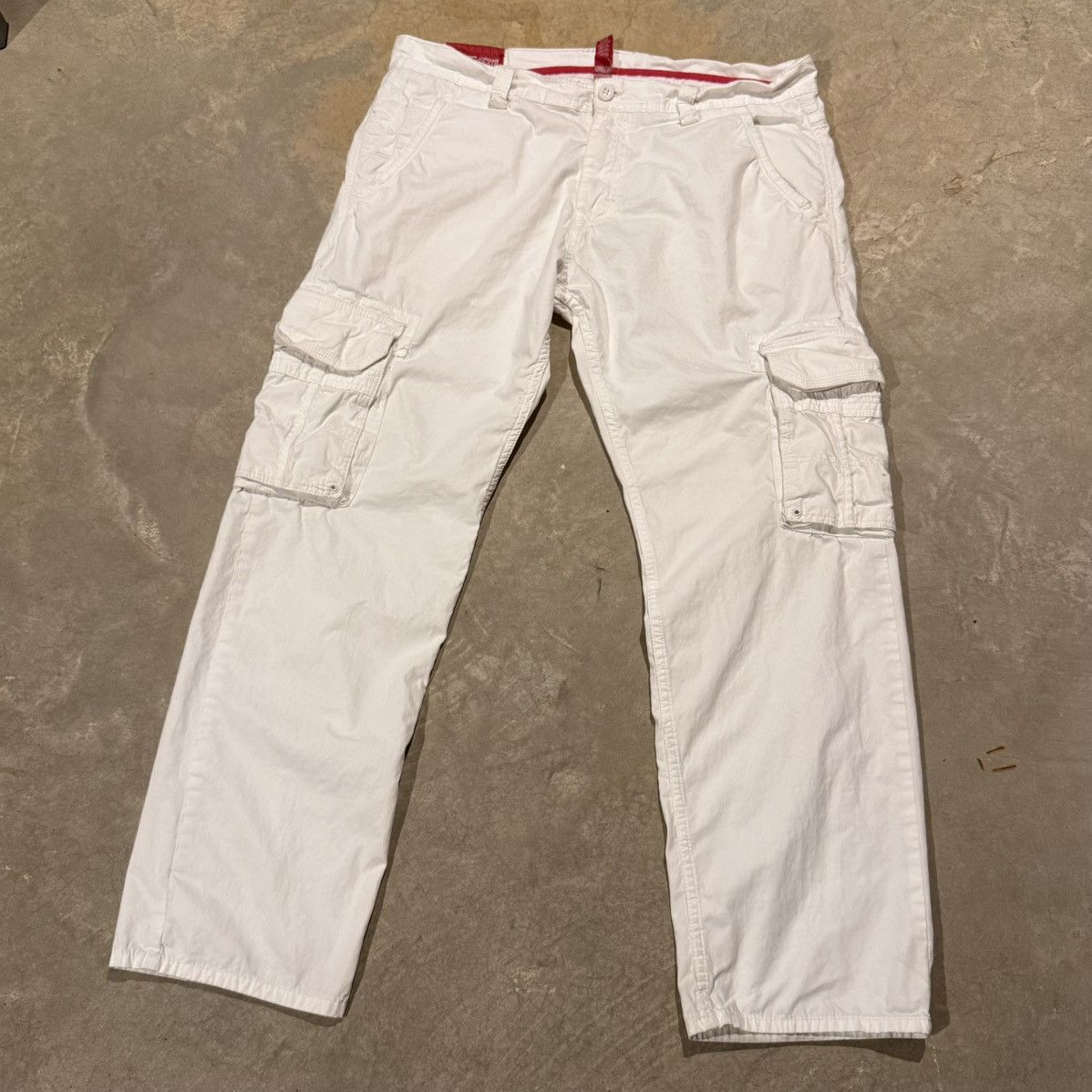 Vintage Vintage 2000s Baggy Cargo Pants Skater Grunge Y2K JNCO Cyber Size US 38 / EU 54 - 2 Thumbnail