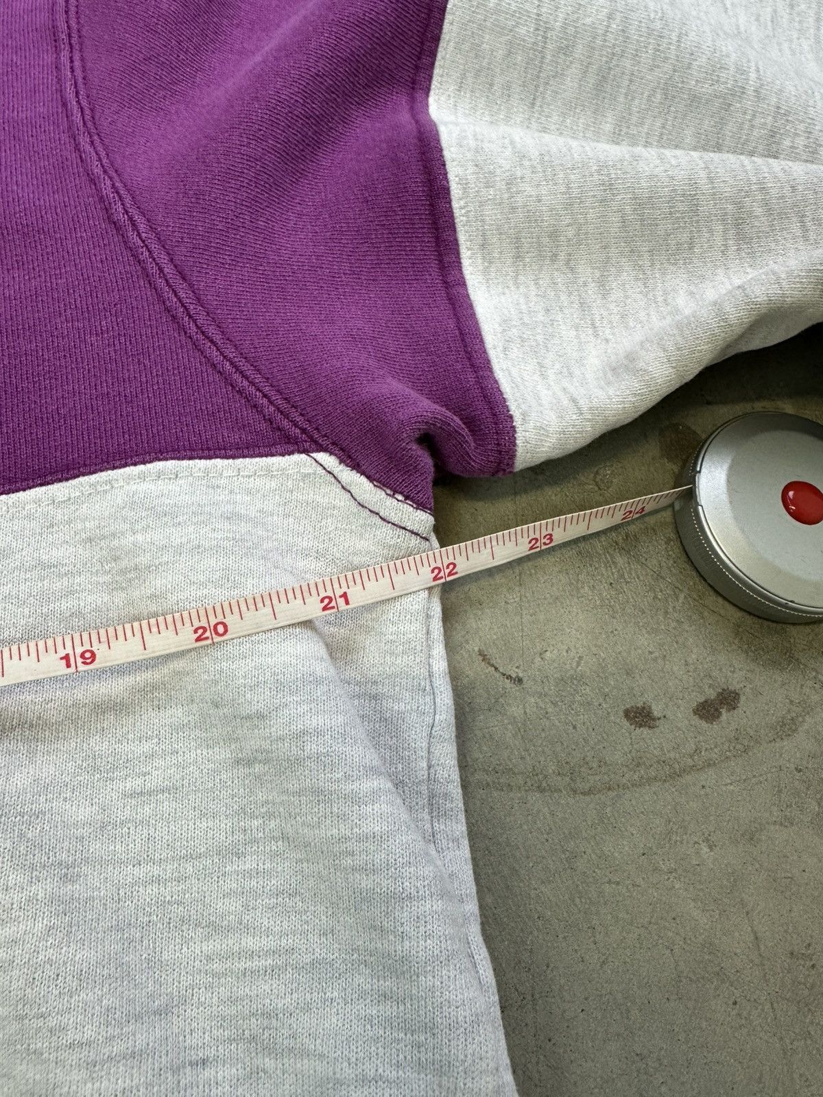 Champion × Vintage Vintage Colourblock Crewneck 90s Champion Sweatshirt Large Size US L / EU 52-54 / 3 - 8 Thumbnail
