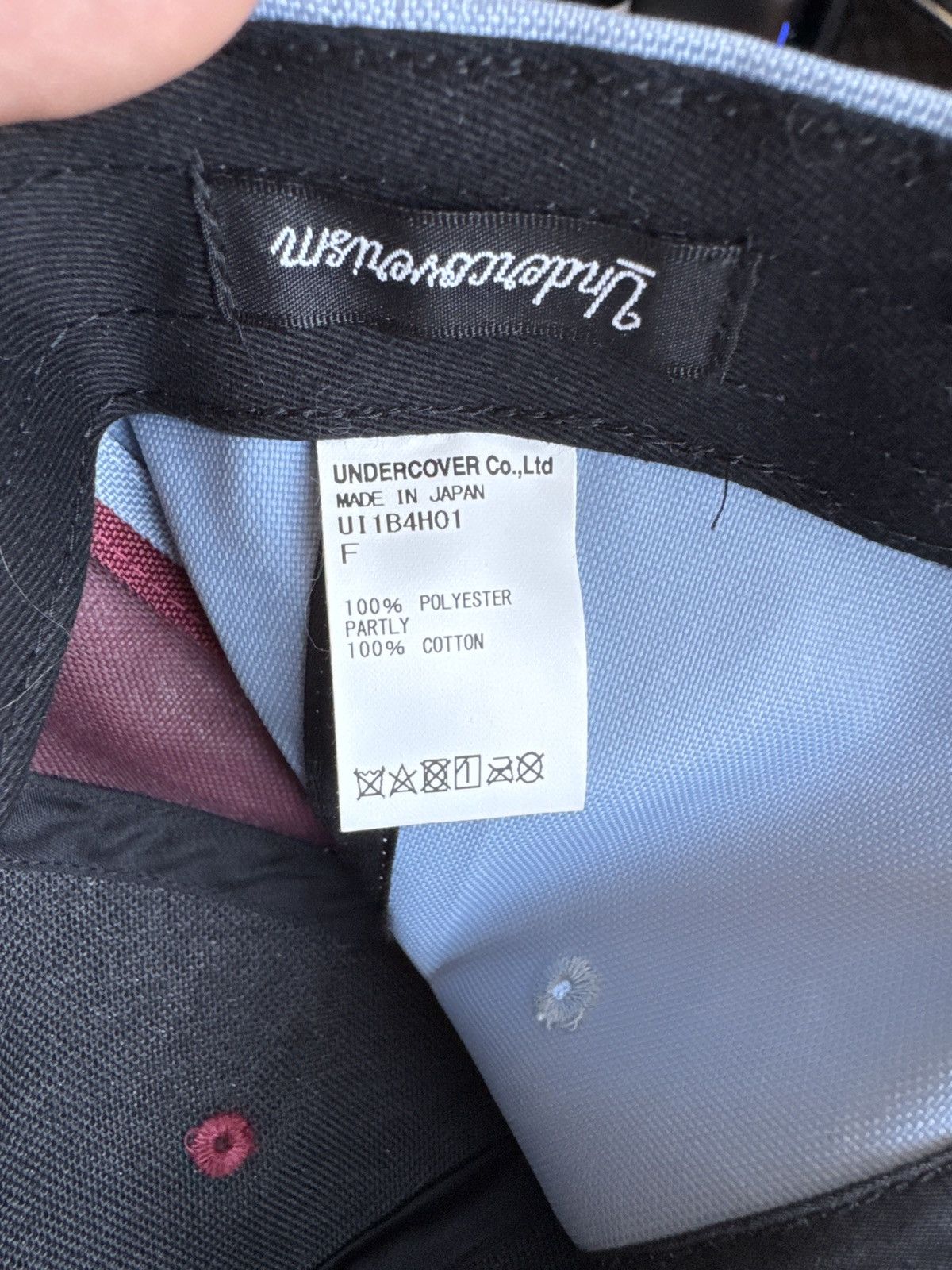 Undercover Undercover two tone hat Size ONE SIZE - 4 Thumbnail
