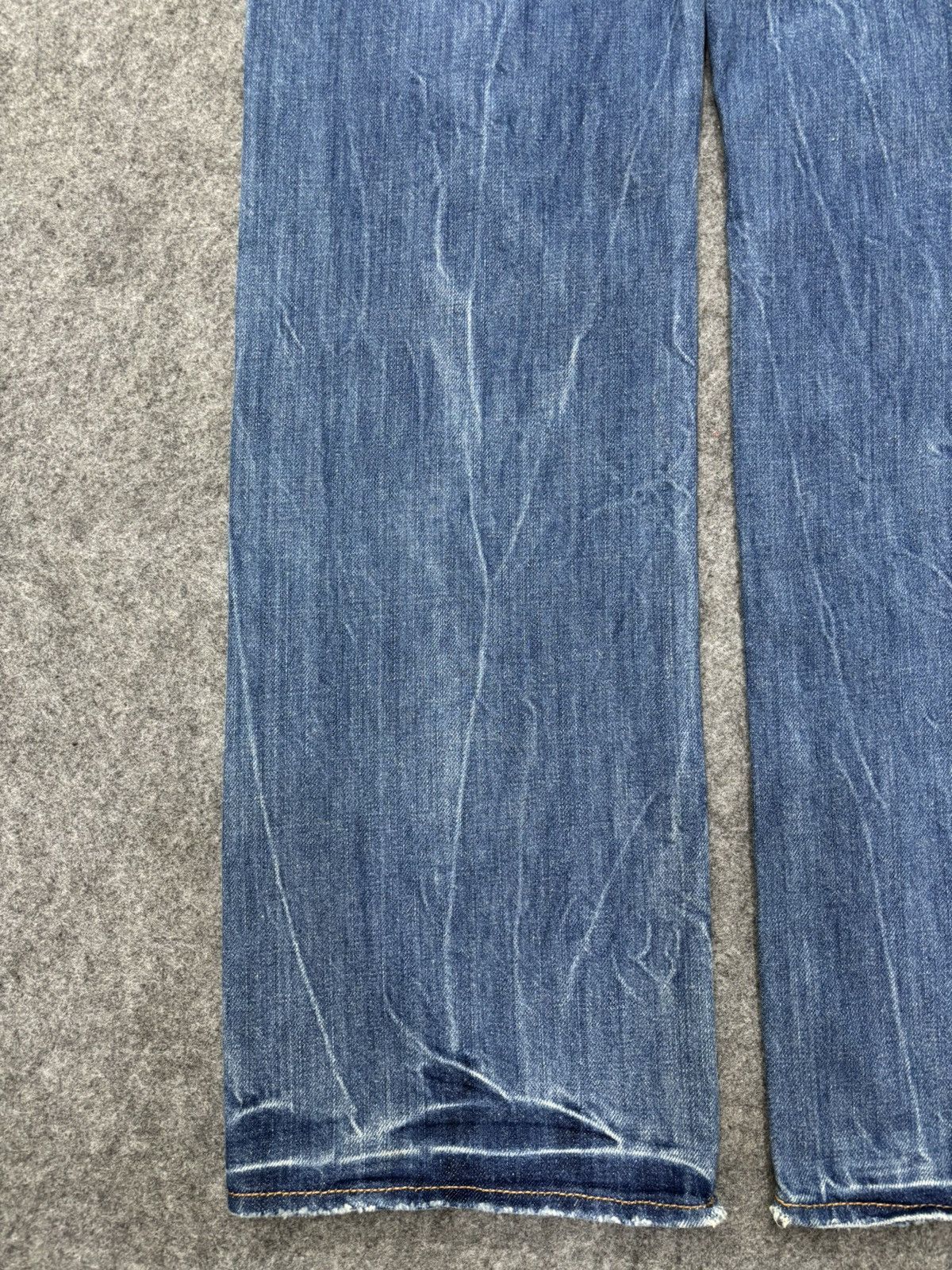 Hollister 💥90s Style💥Hollister Heavy Distressed Style Denim F636 Size US 33 - 16 Thumbnail