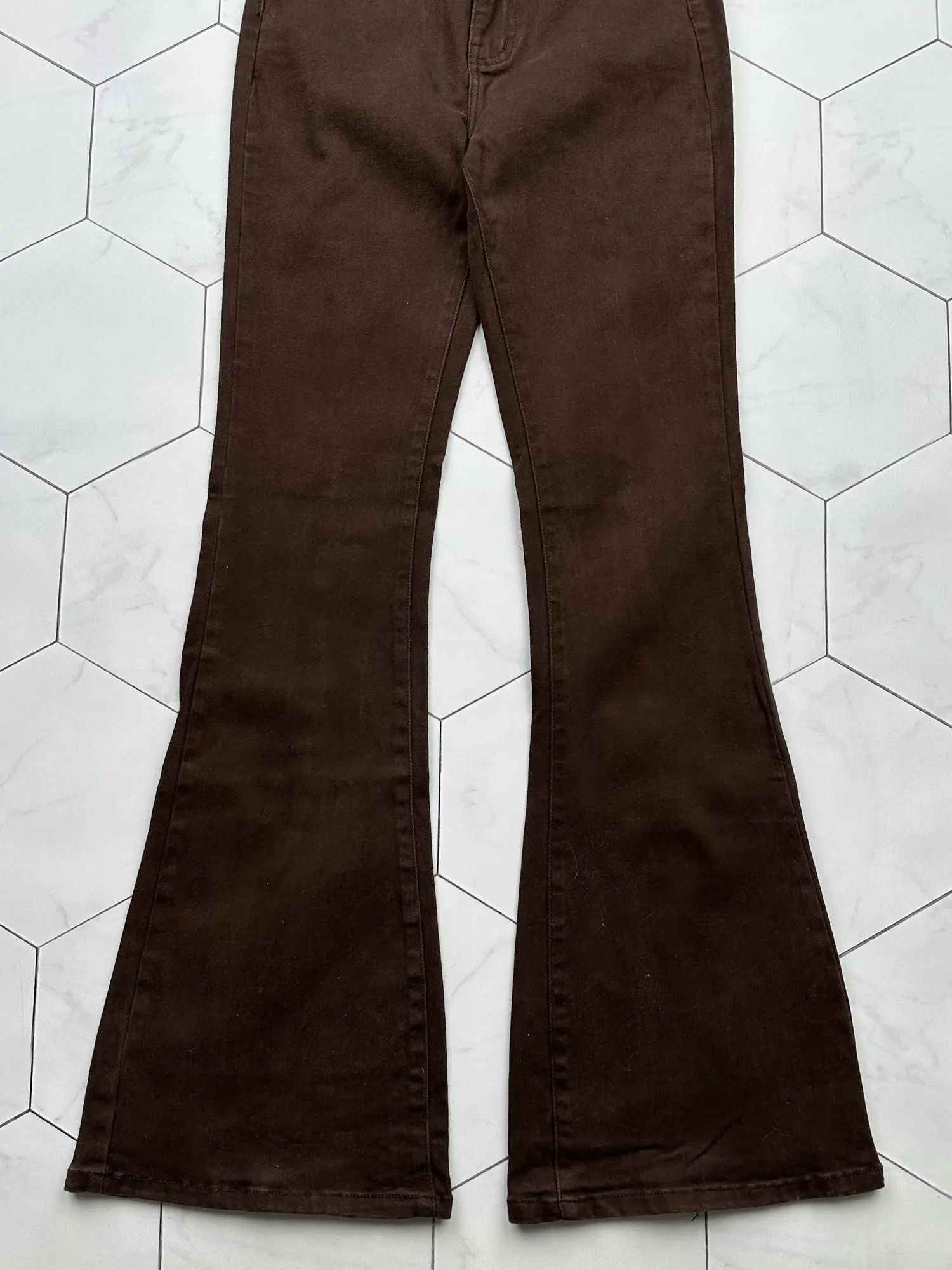 Japanese Brand Vintage Flare Jeans (B489)E2 Size 25" / US 0 / IT 36 - 3 Thumbnail