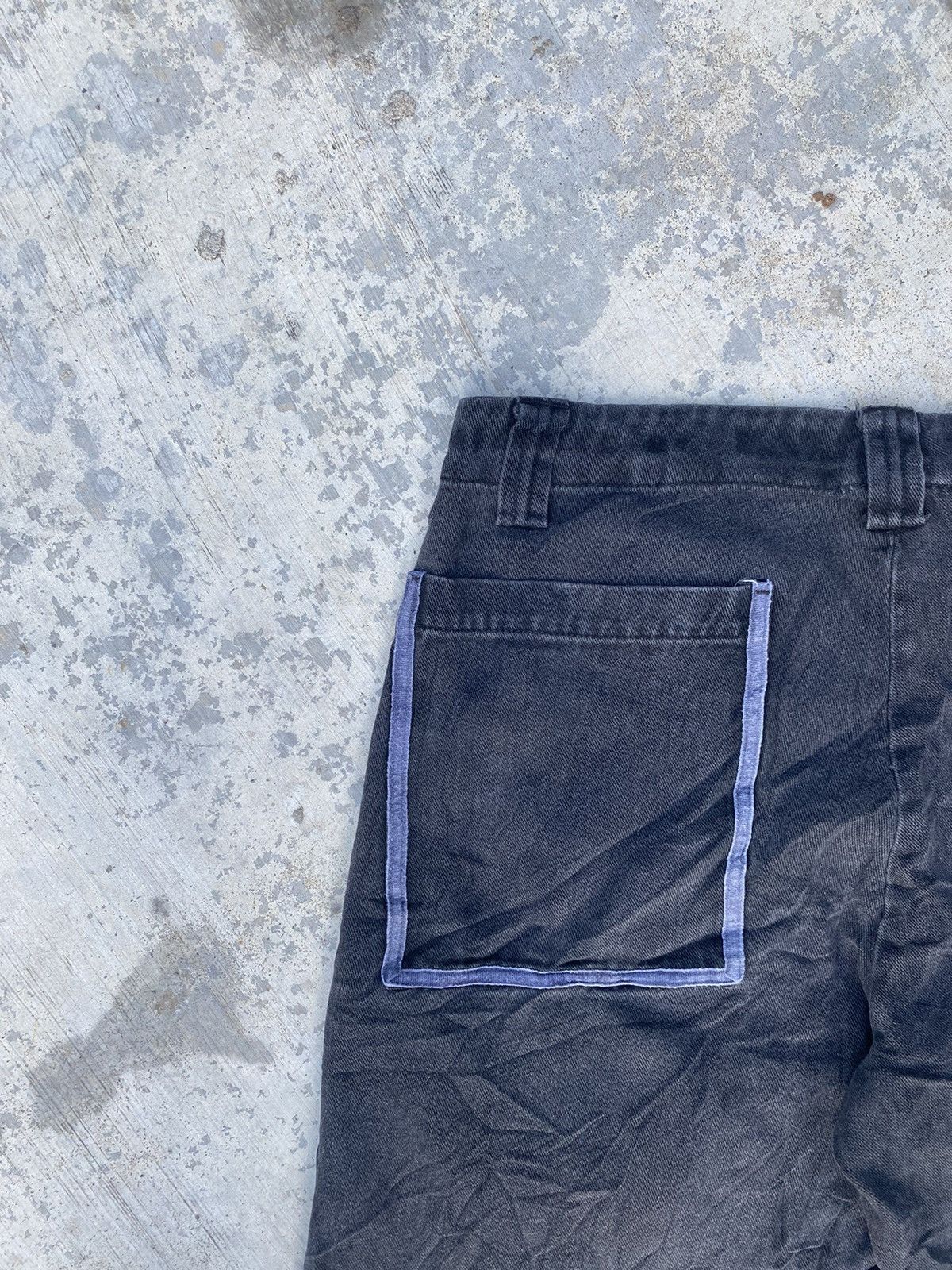 Marithe + Francois Girbaud Distressed Le Jeans Marithe Francois Girbaud Cargo Pants Size US 36 / EU 52 - 7 Thumbnail