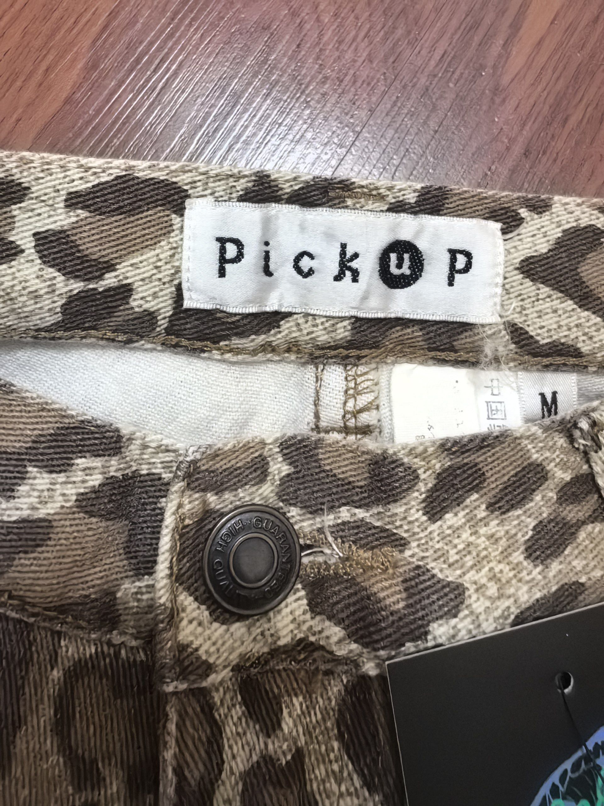If Six Was Nine Vintage Y2K Snakeskin Brown Leopard Denim Pants Style Jeans Size 28" / US 6 / IT 42 - 5 Thumbnail