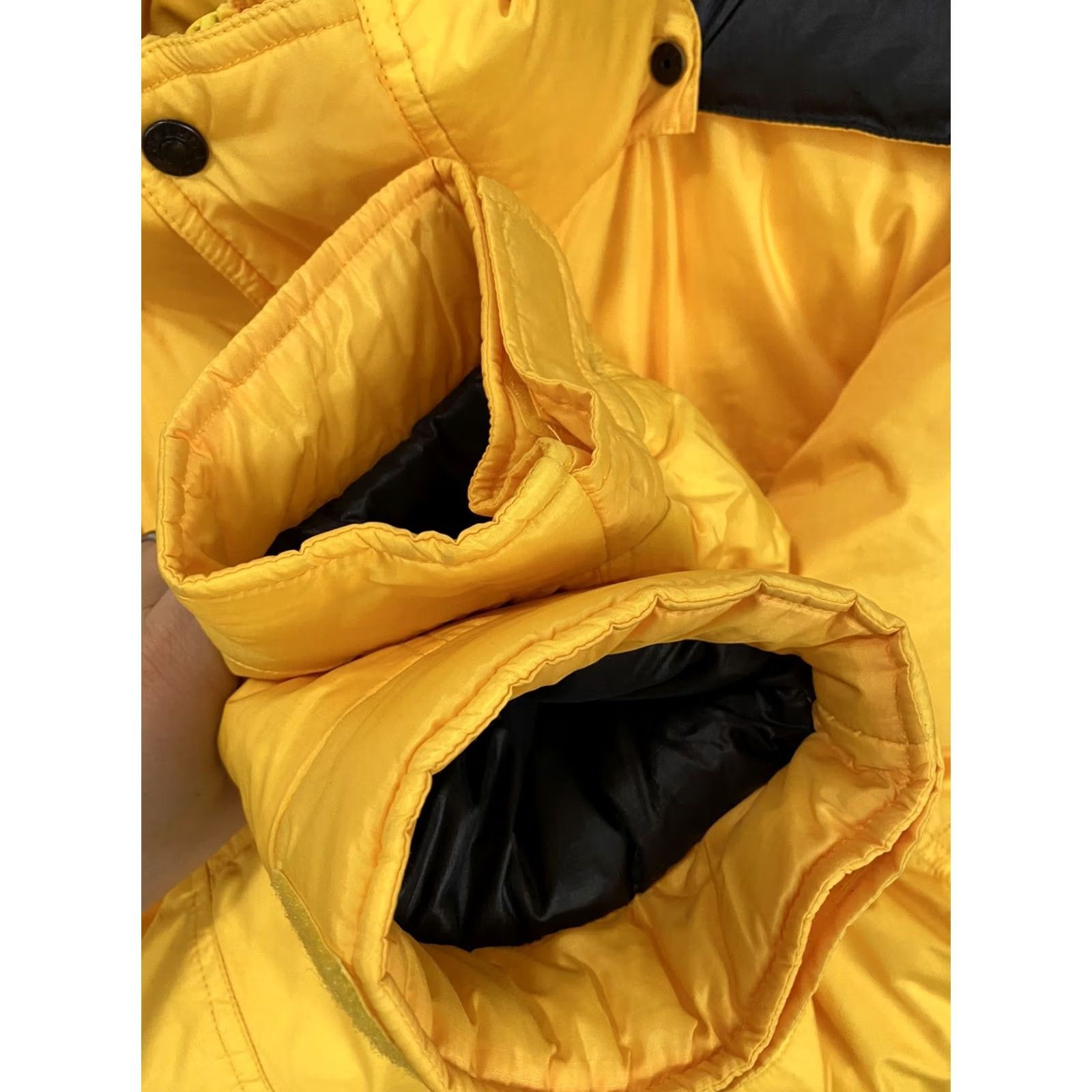 Vintage VTG Polo Sport Ralph Lauren 90s Ski Puffer Down Yellow Hooded Jacket XL Mens Hoodie? Size US XL / EU 56 / 4 - 7 Thumbnail
