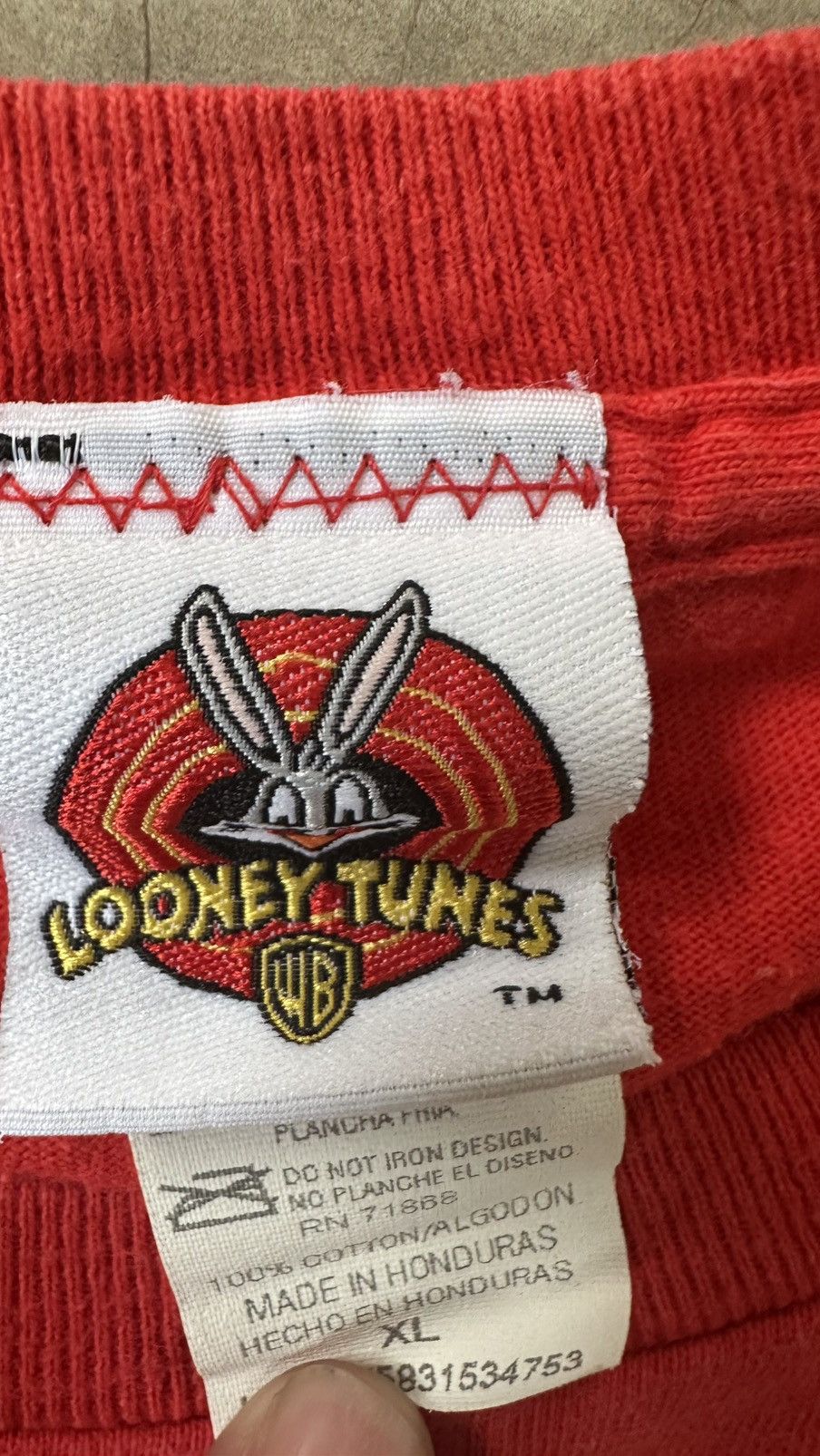 Warner Bros VINTAGE LOONEY TUNES WILD THING TWEETY BIRD TEE Size US XL / EU 56 / 4 - 4 Thumbnail