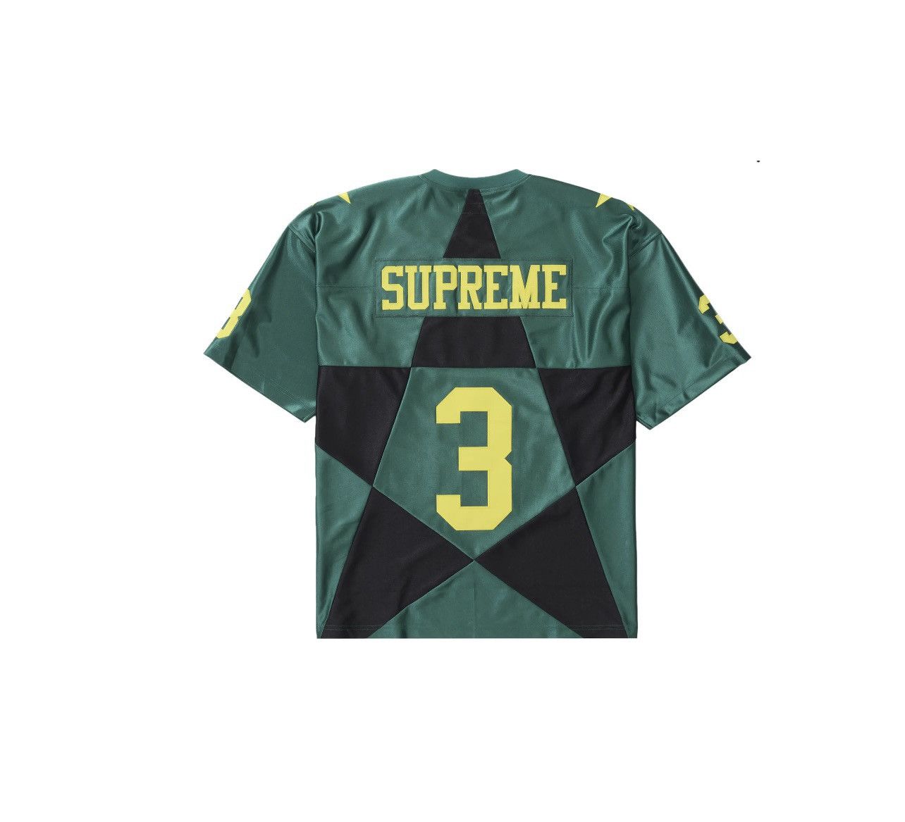 Supreme Supreme Star Football Jersey Green Size M Size US M / EU 48-50 / 2 - 2 Thumbnail