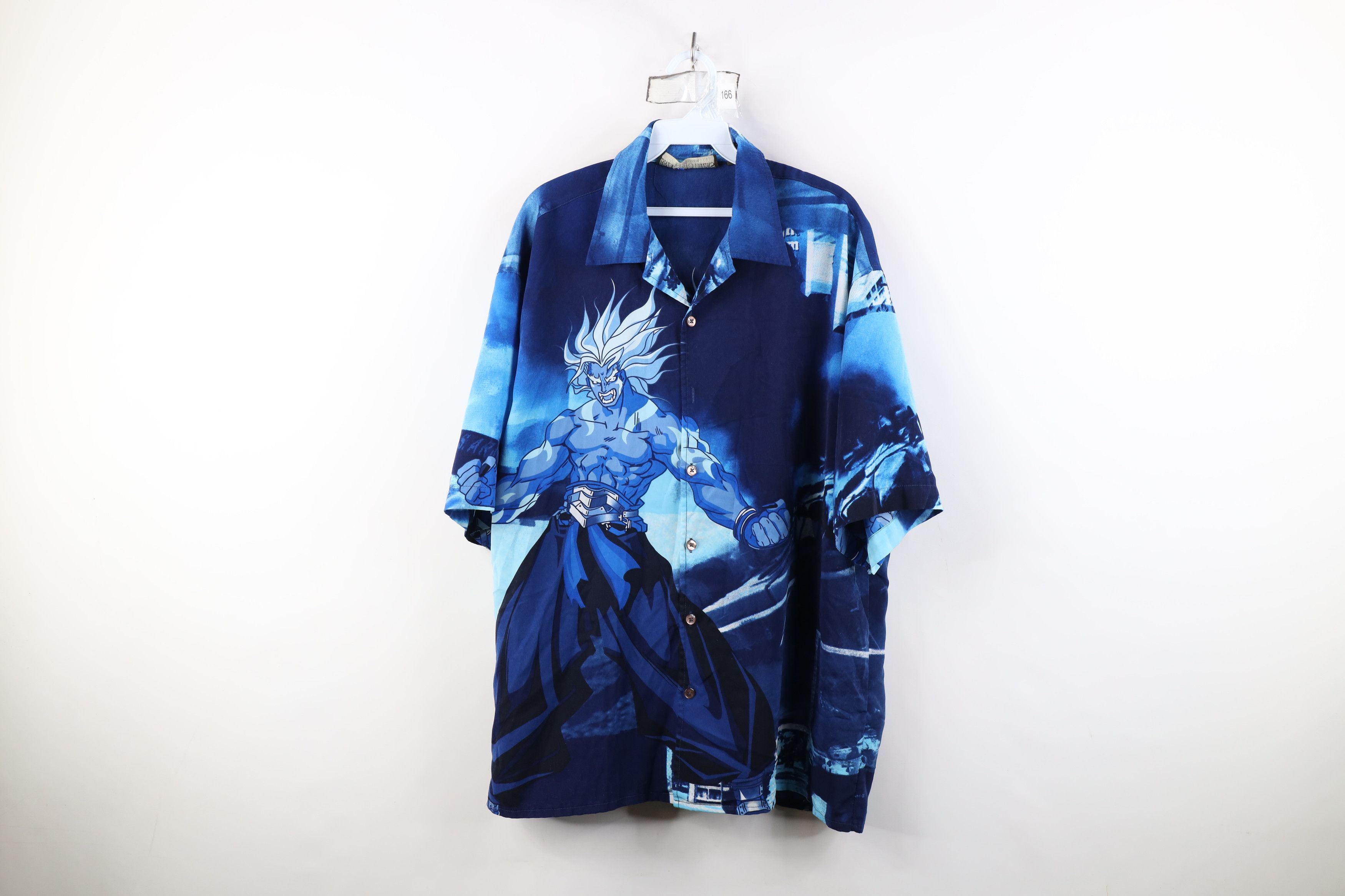Vintage Vintage 90s Y2K Dragon Ball Z Anime Short Sleeve Shirt Size US L / EU 52-54 / 3 - 1 Thumbnail