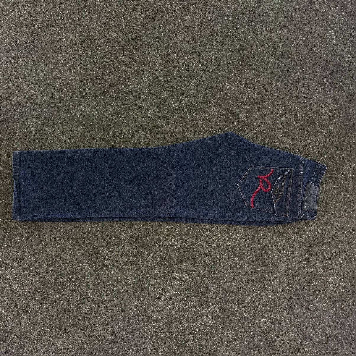 Rocawear × Vintage Navy Blue Rocawear Classic Fit Denim Jeans Size US 34 / EU 50 - 2 Thumbnail