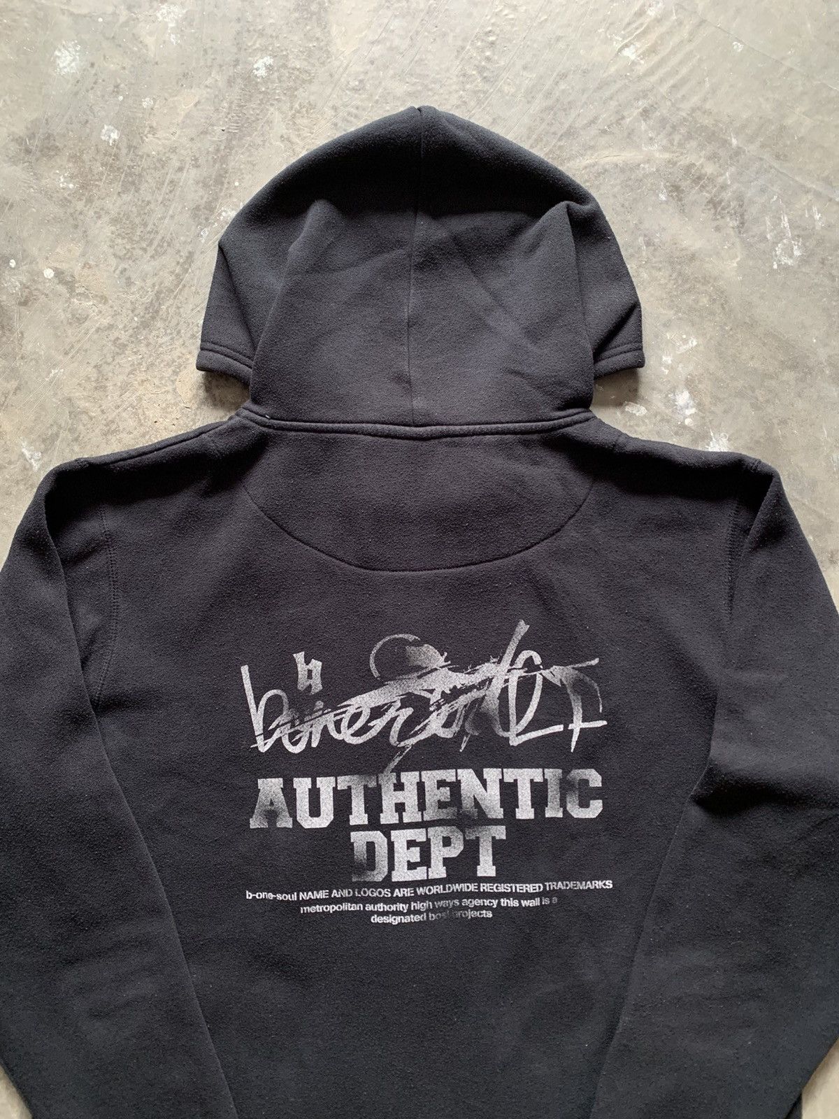 If Six Was Nine × Japanese Brand × Le Grande Bleu (L.G.B.) BONESOUL POEM ZIP HOODIE Size US XL / EU 56 / 4 - 4 Thumbnail