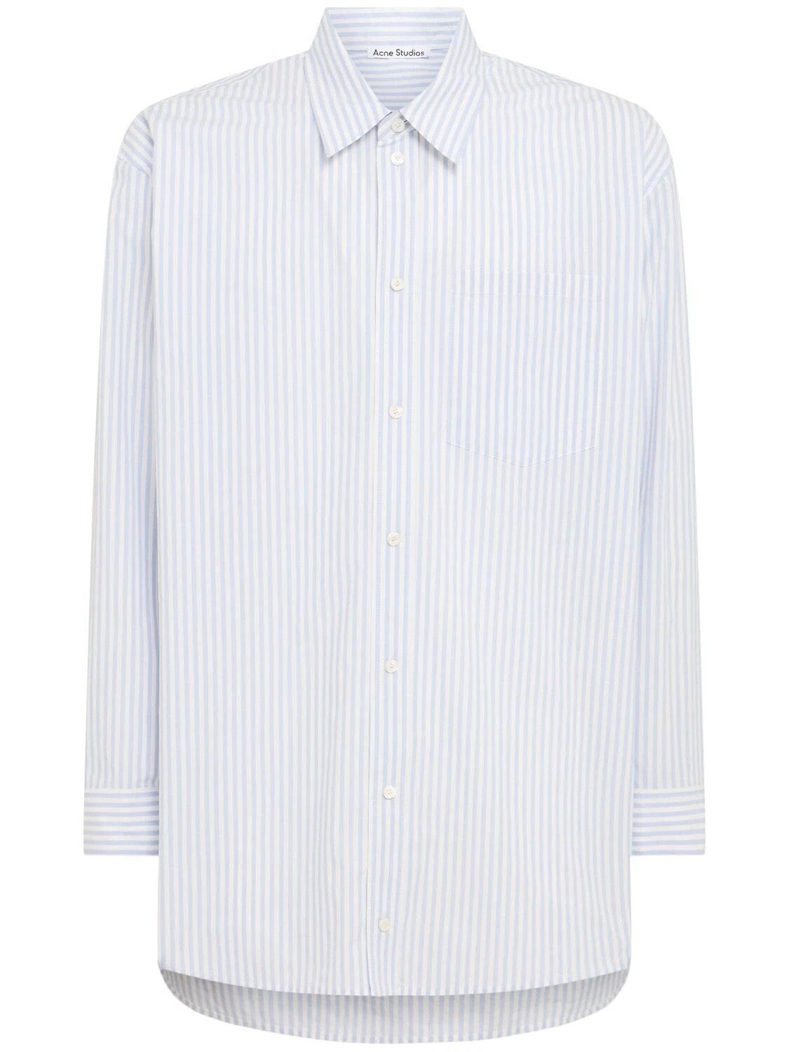 Acne Studios ACNE STUDIOS Sakashi $800 Blue Shirt New & Authentic Size US L / EU 52-54 / 3 - 1 Thumbnail