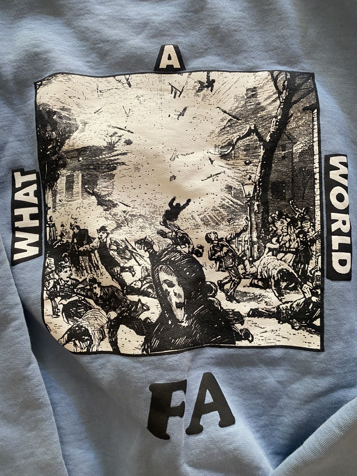 Fucking Awesome Fucking Awesome What a World Crewneck Size US XL / EU 56 / 4 - 5 Thumbnail