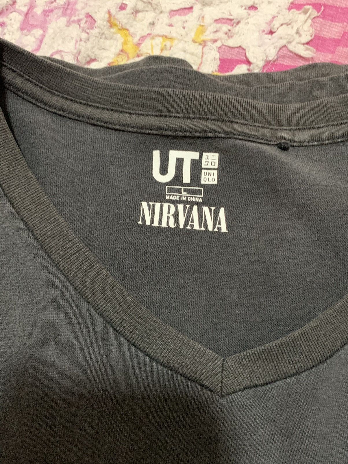 Band Tees NIRVANA X UNIQLO limited edition production Size US L / EU 52-54 / 3 - 7 Thumbnail