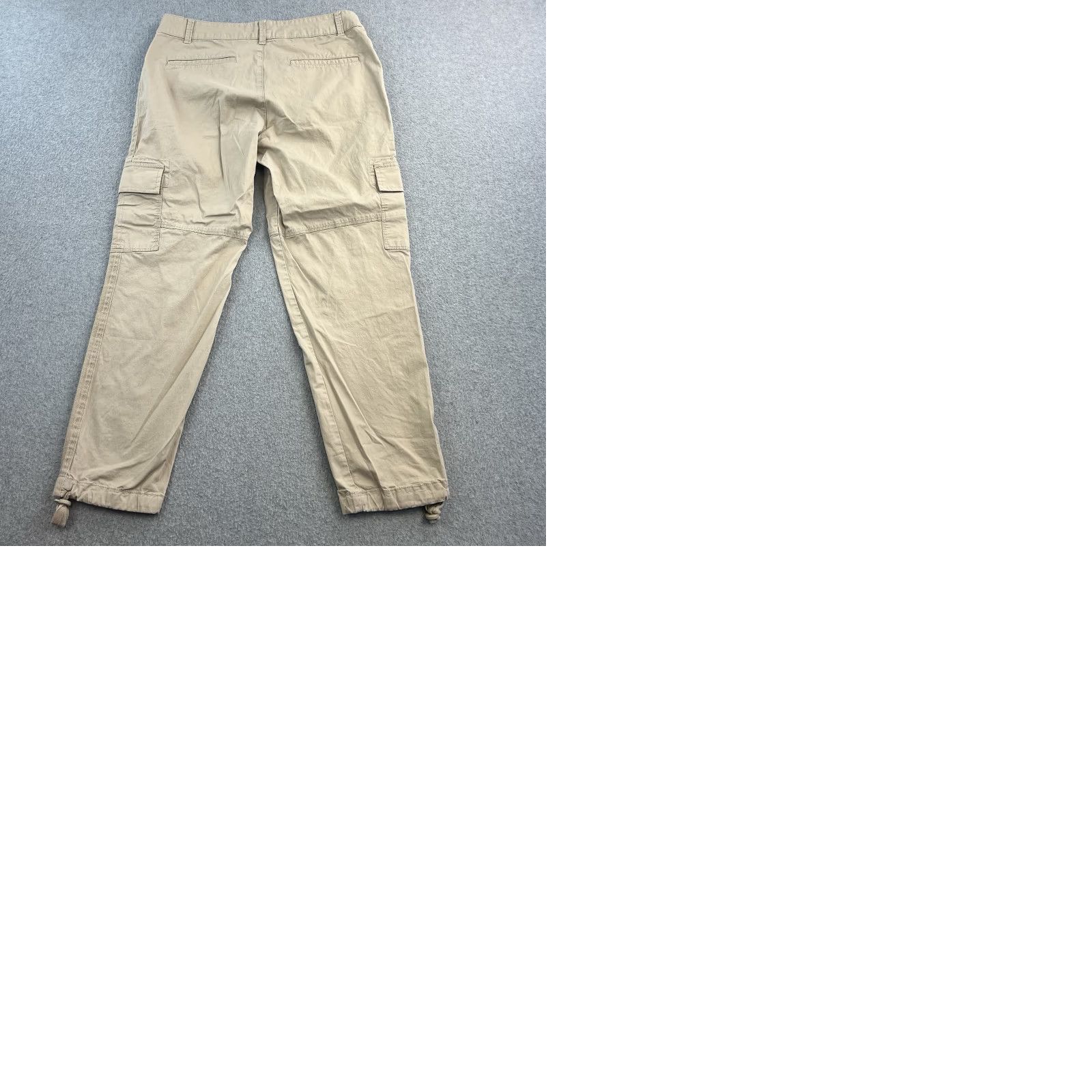 Tommy Hilfiger Tommy Hilfiger Pants Womens 4 Chelsea Cargo Beige Ankle Tie Casual Outdoors Size 27" / US 4 / IT 40 - 9 Thumbnail