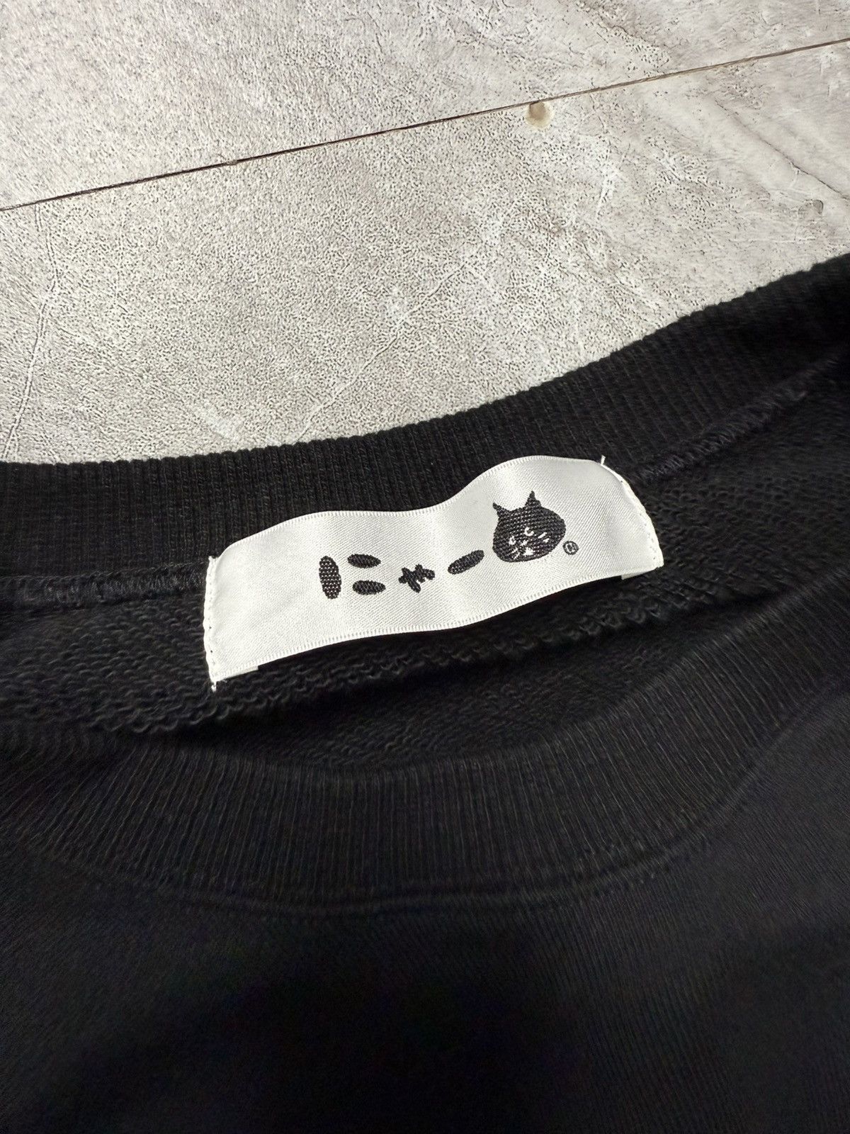 Ne-Net Ne-net S/S 17 Nya Cat Logo Sweatshirt Size US S / EU 44-46 / 1 - 5 Thumbnail